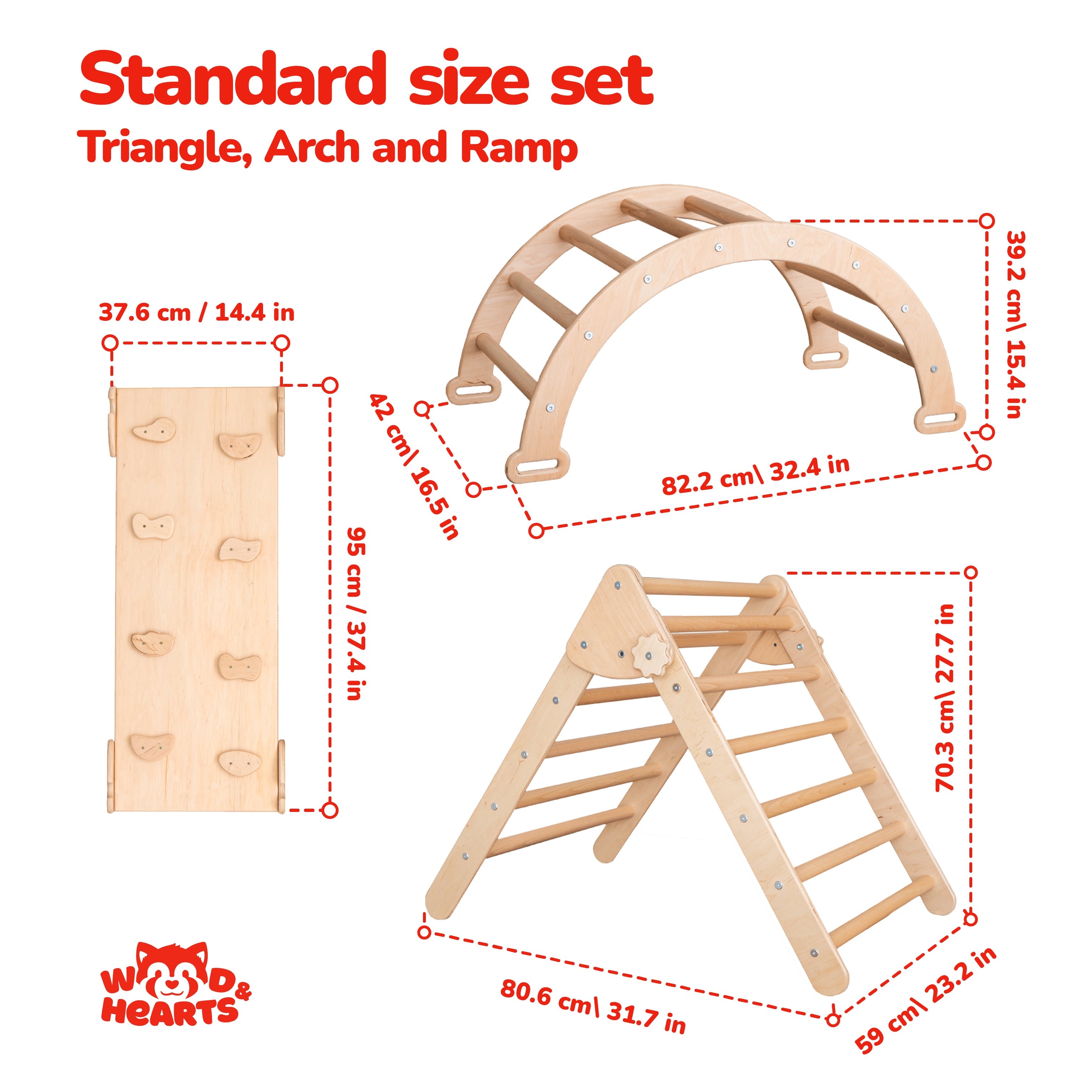 Montessori Climbing Set Of 3