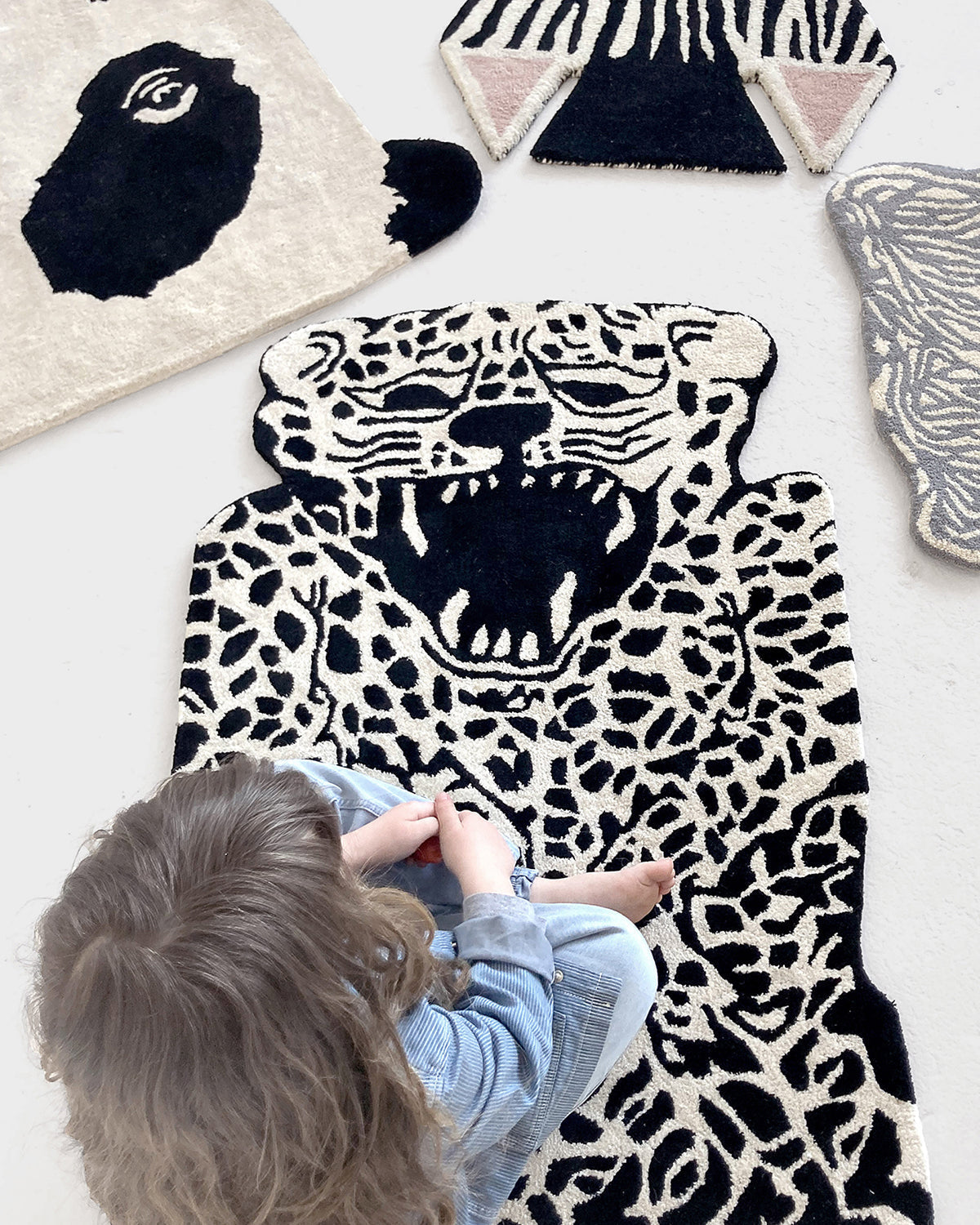 Rug Laughing Leopard