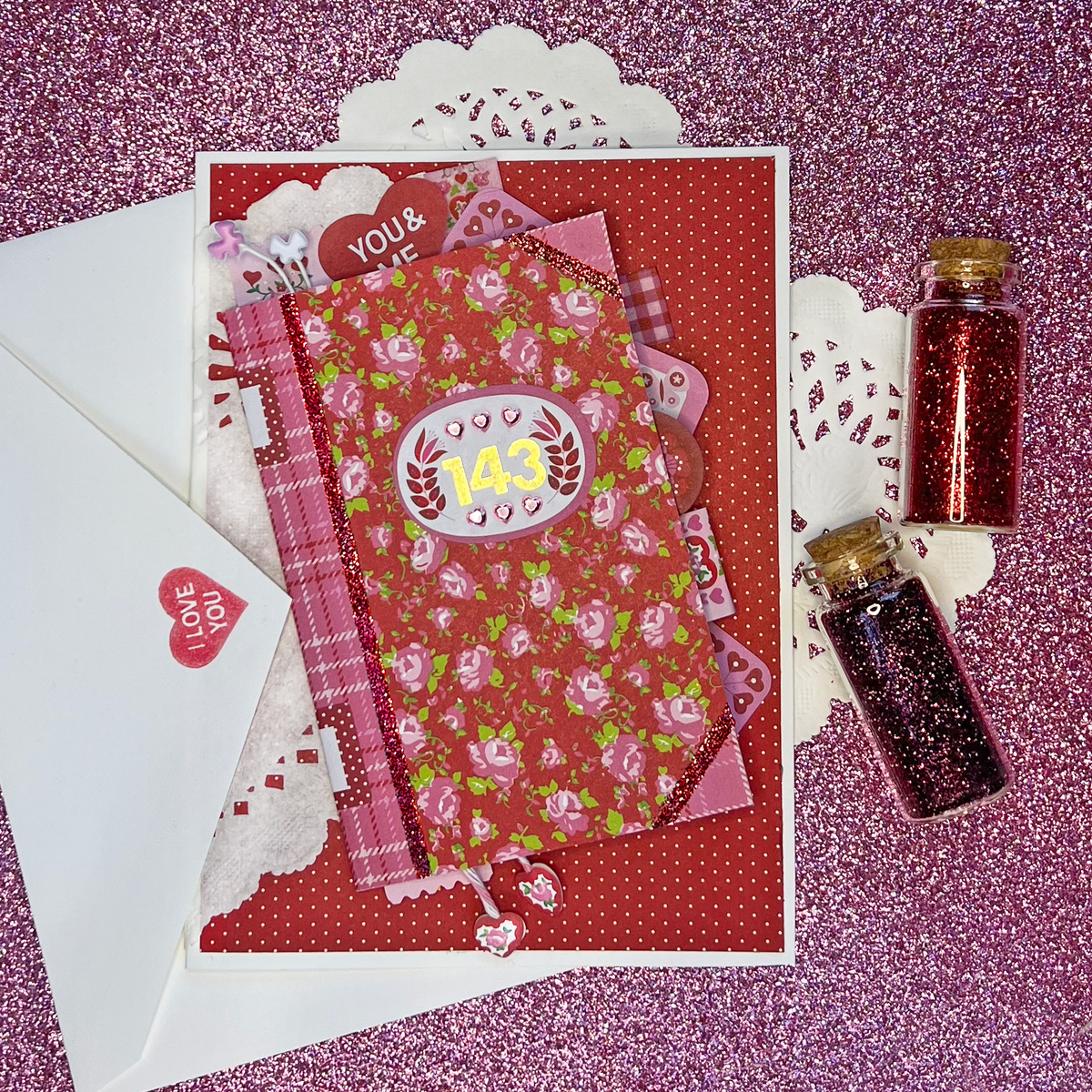 Valentine Gift Tag Stickers Everett Rd. By Cathe Holden