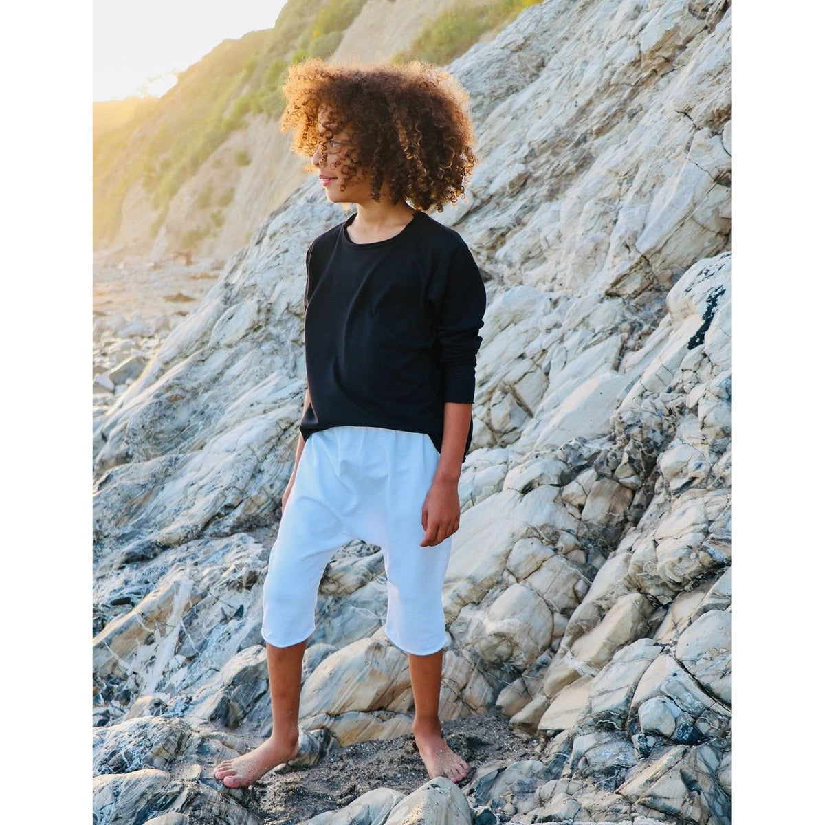 Raw Edge Tee Long Sleeve