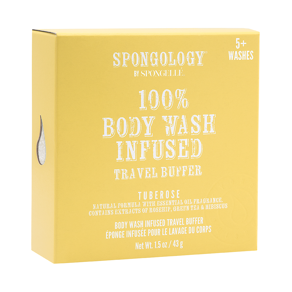 Tuberose Travel Buffer | Spongology