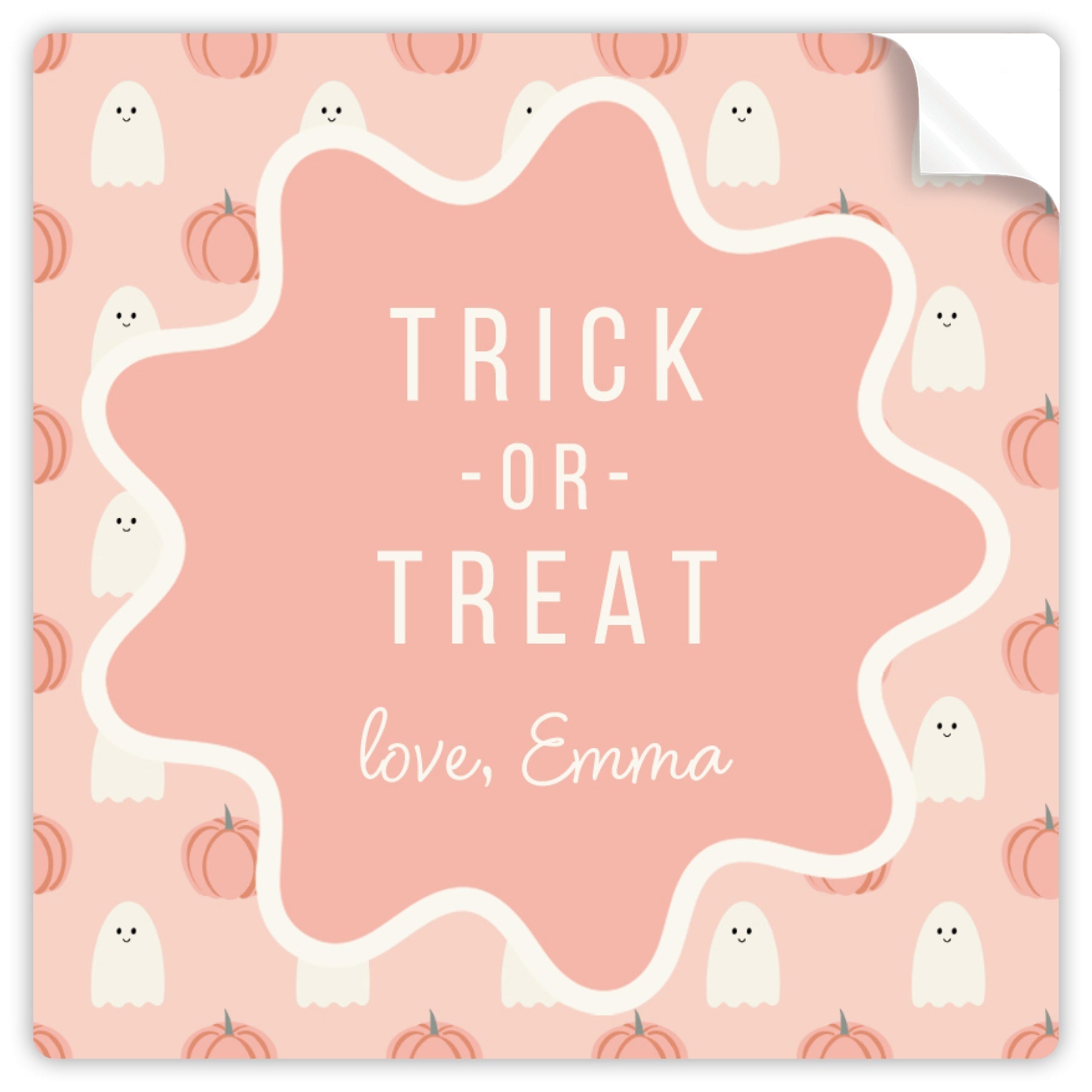 Sweet Pumpkin Halloween Sticker