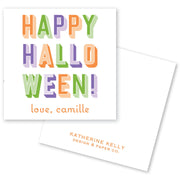 Multi Shaded Halloween Card