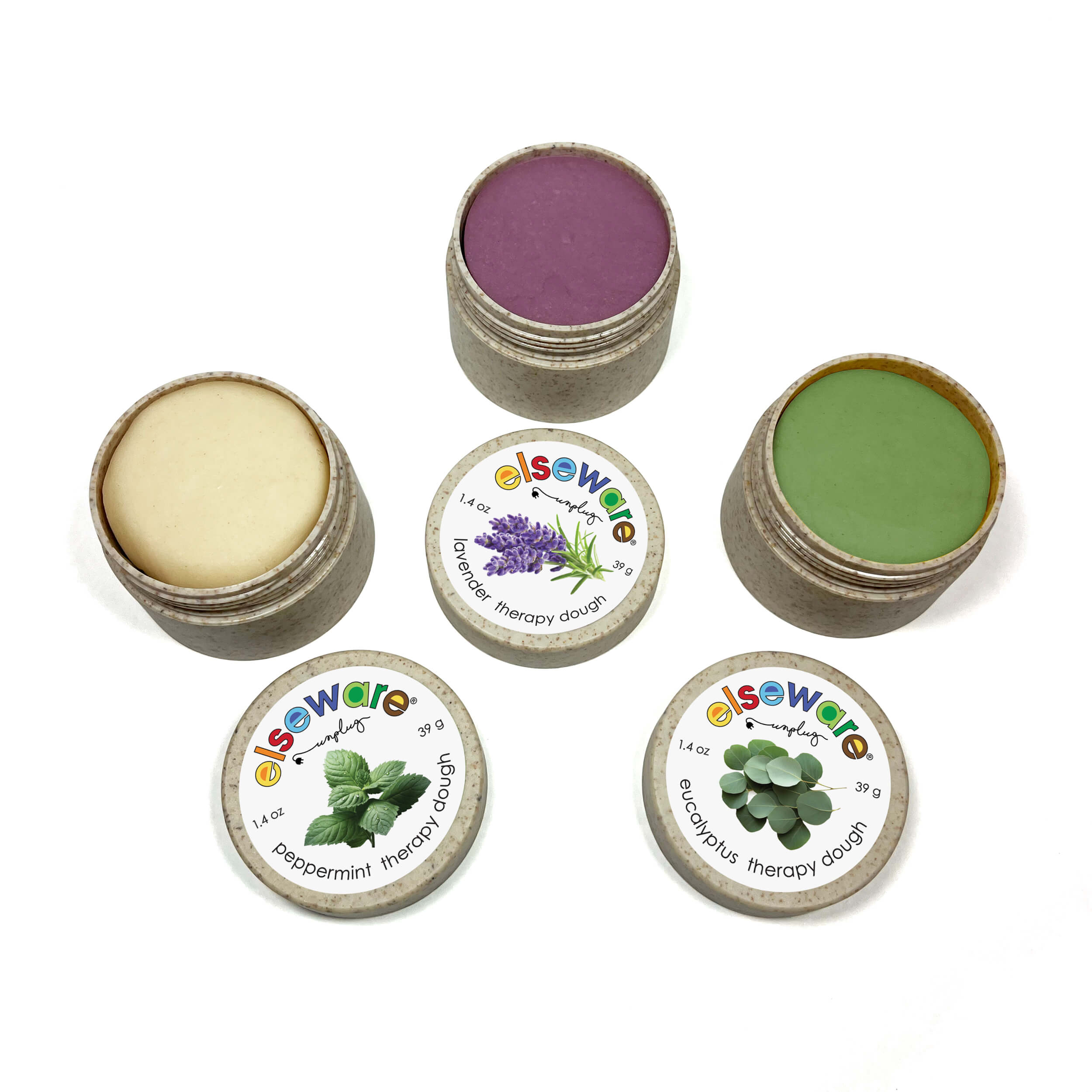 Therapy Dough Sampler – Calming Aromatherapy Stress-relief