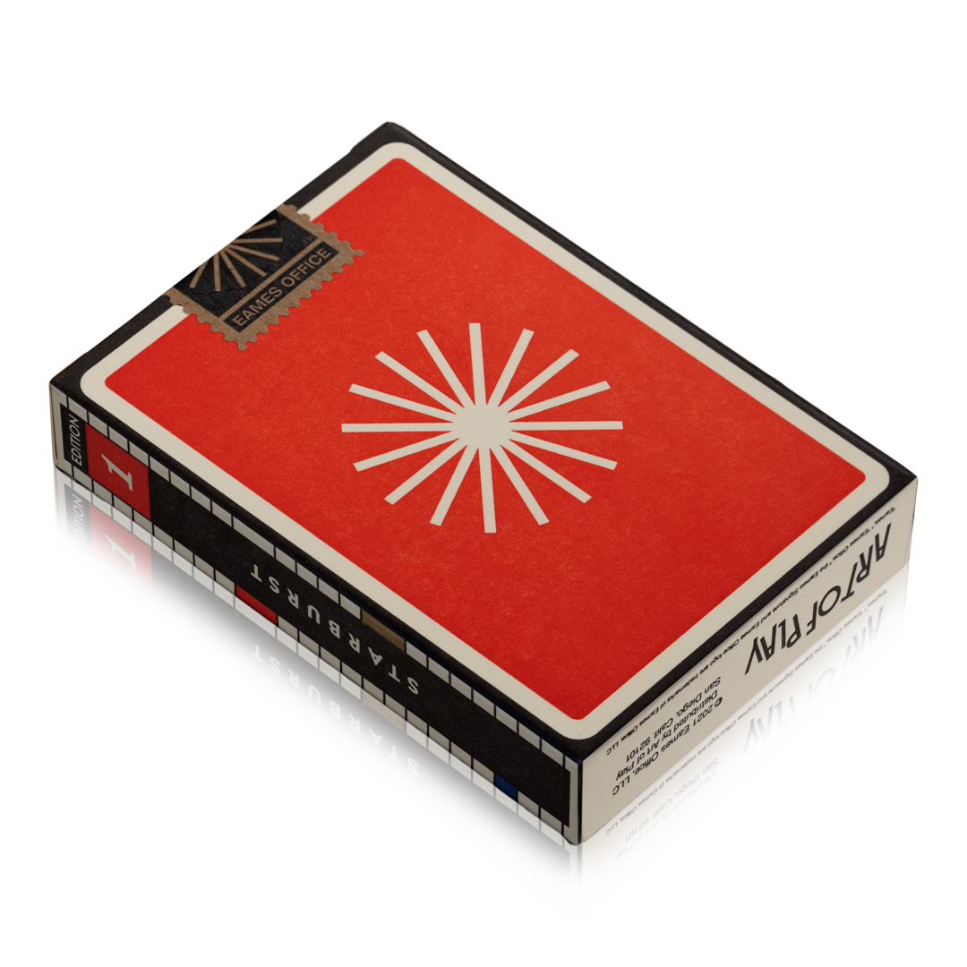 Eames "starburst" Playing Cards