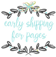 Early Shipping For Pages