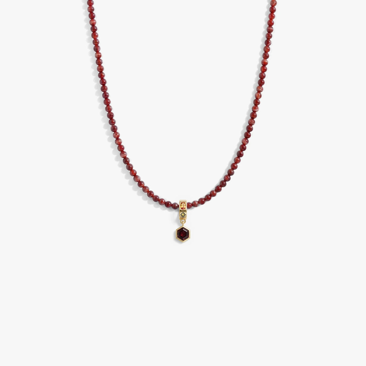 Aligned Aura Gemstone Necklace