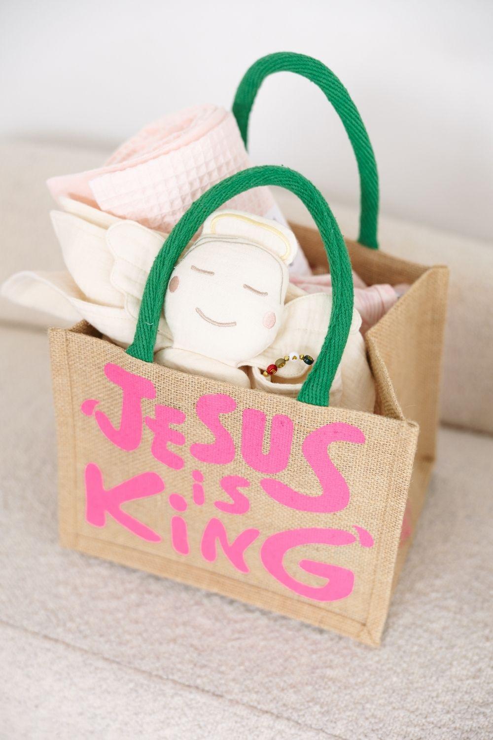 Jesus Is King Easter Basket