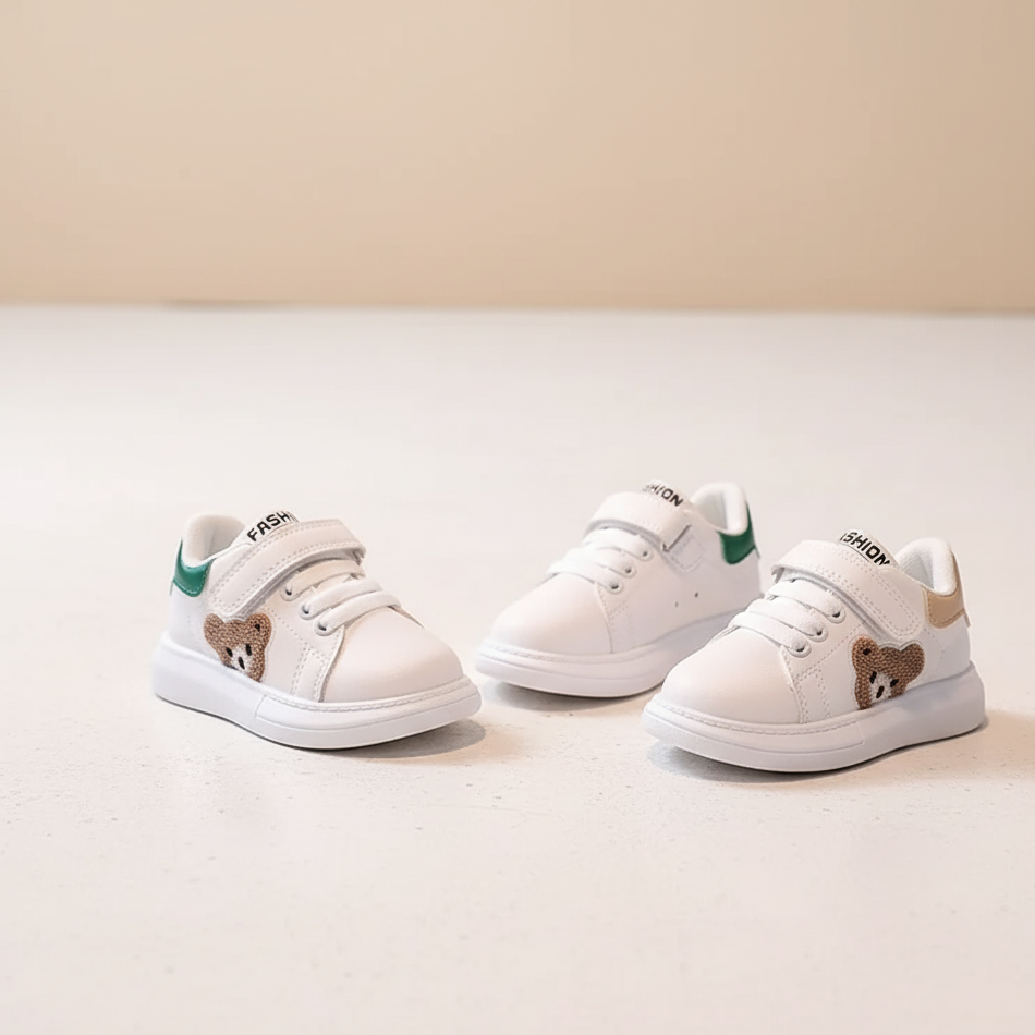 Easy-wear Panda Sneakers Ages 1-7