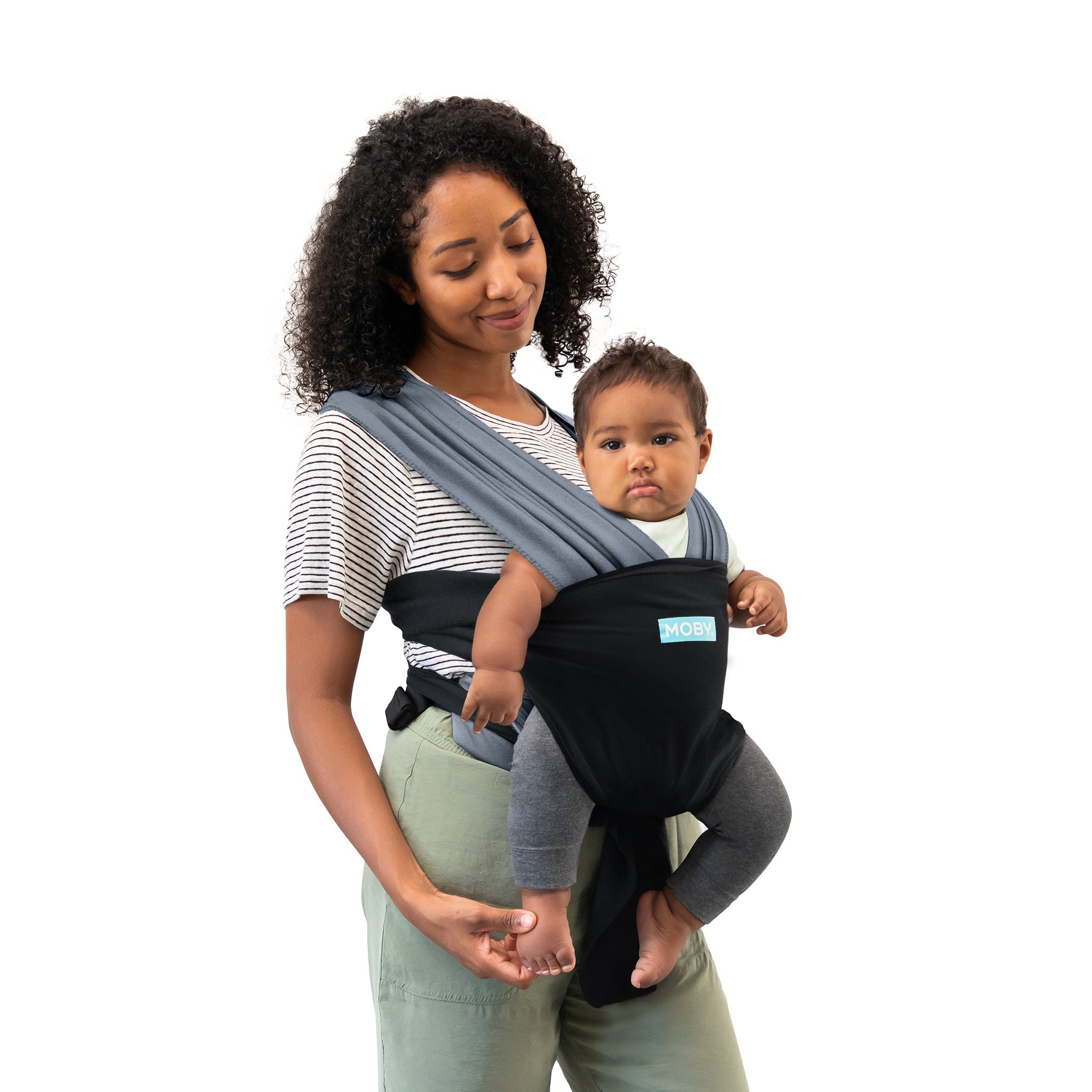 Easy-wrap Carrier - Charcoal/black