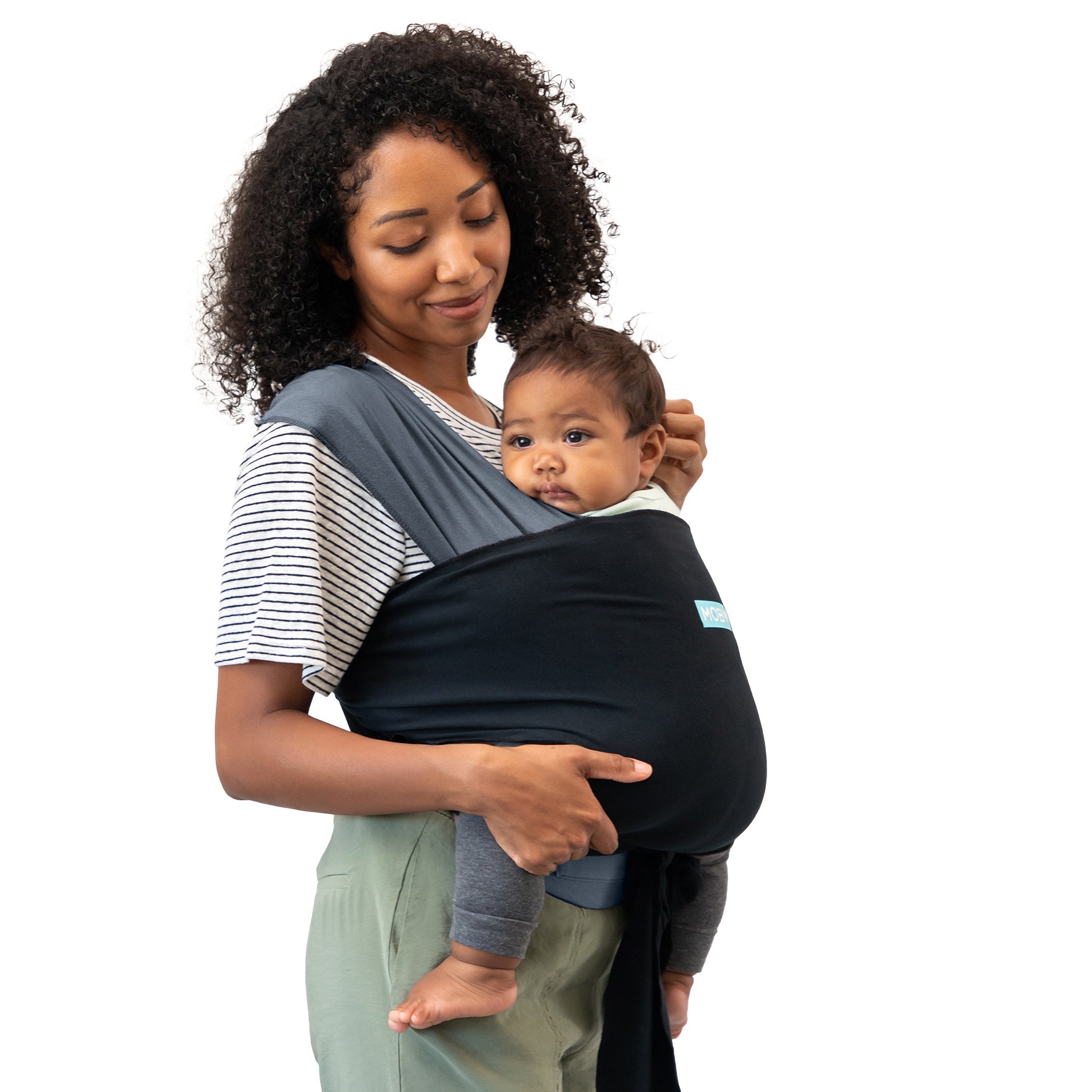 Easy-wrap Carrier - Charcoal/black