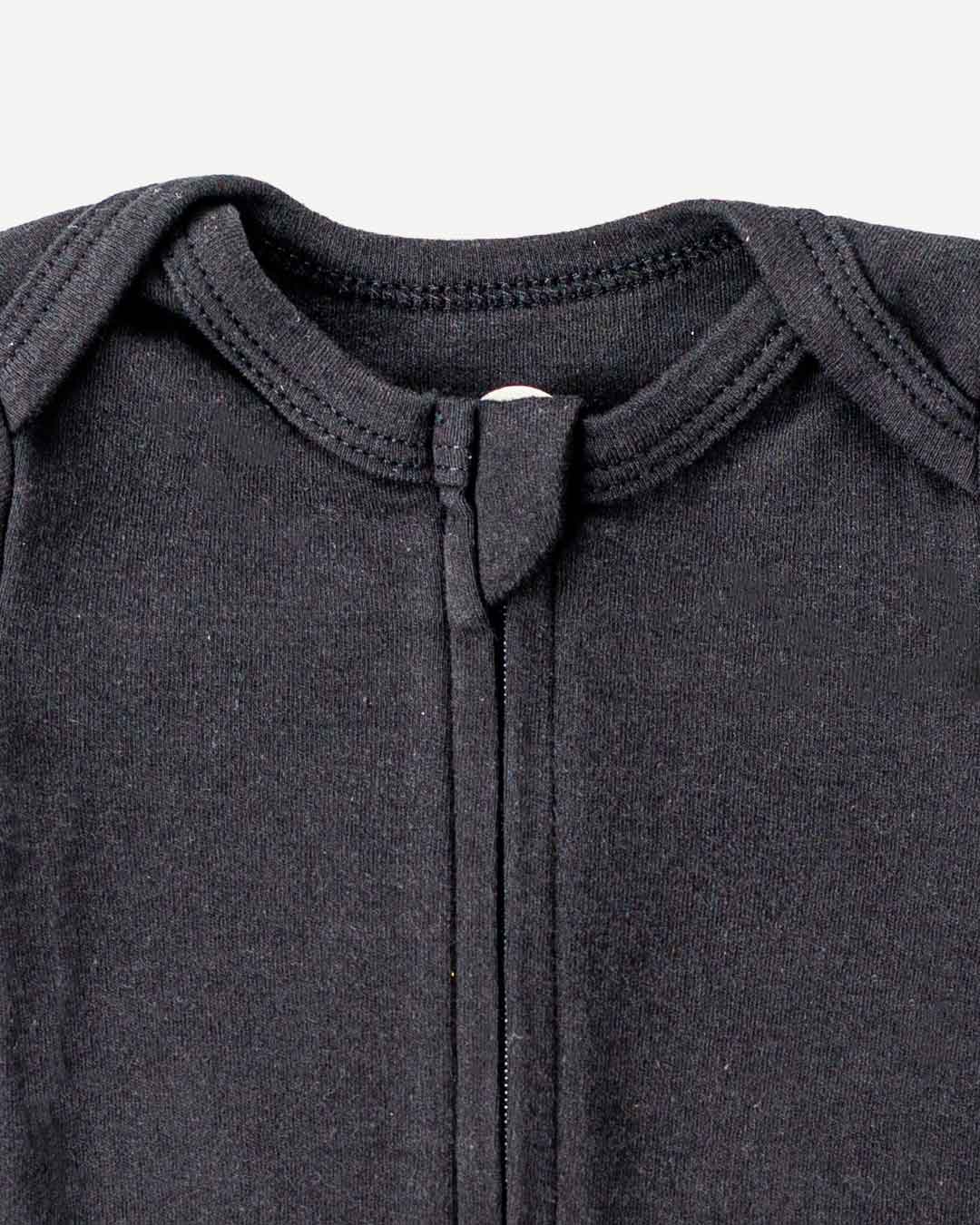 Zipper Bodysuit In Eclipse