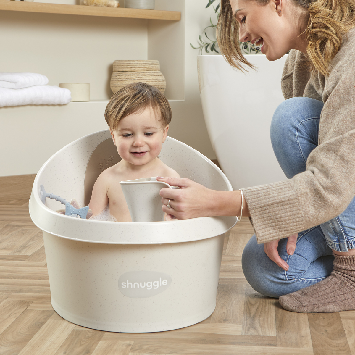 Shnuggle Toddler Bath Tub | Reloved & Sanitized (refurbished)