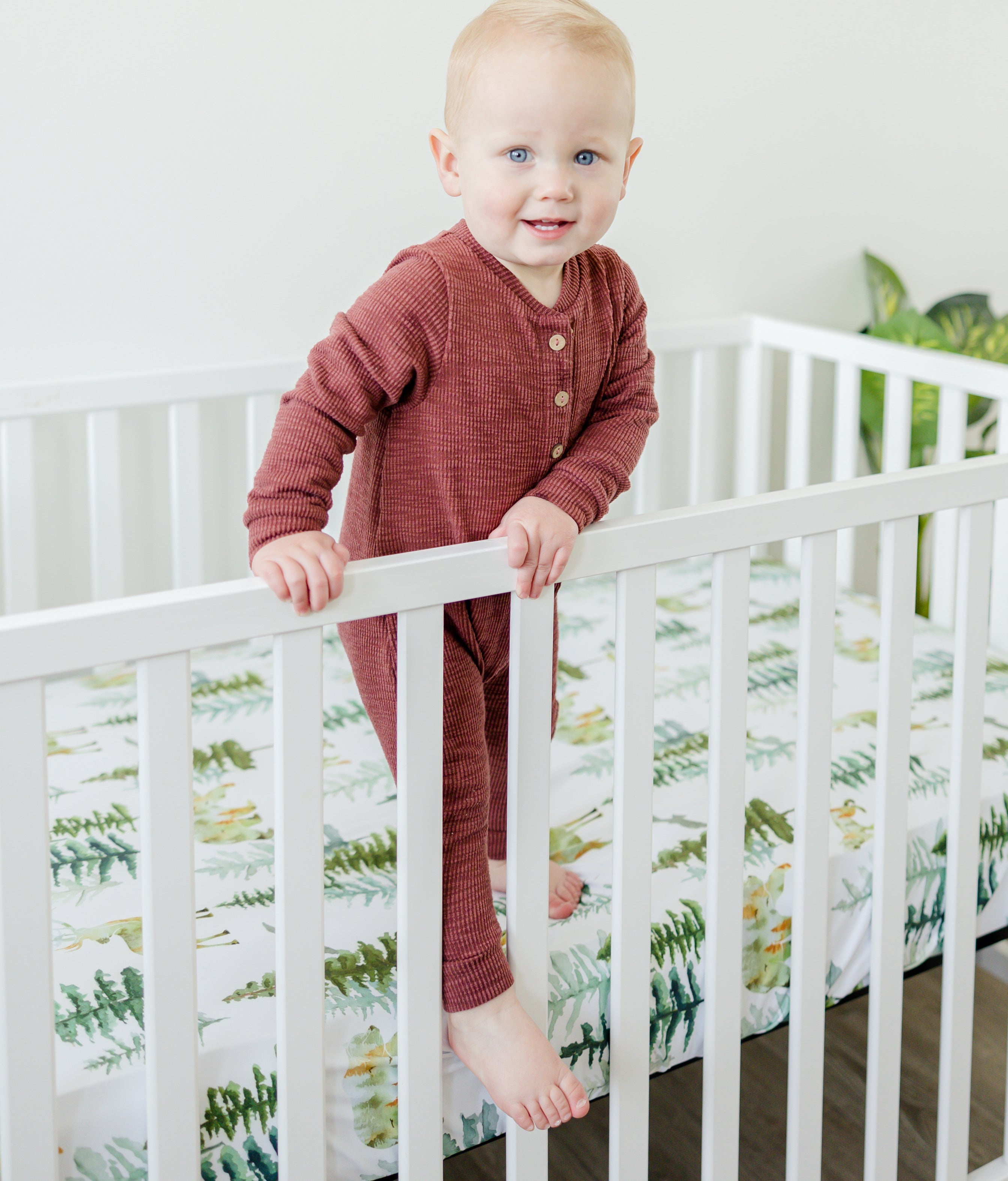 In The Woods Fitted Crib Sheet