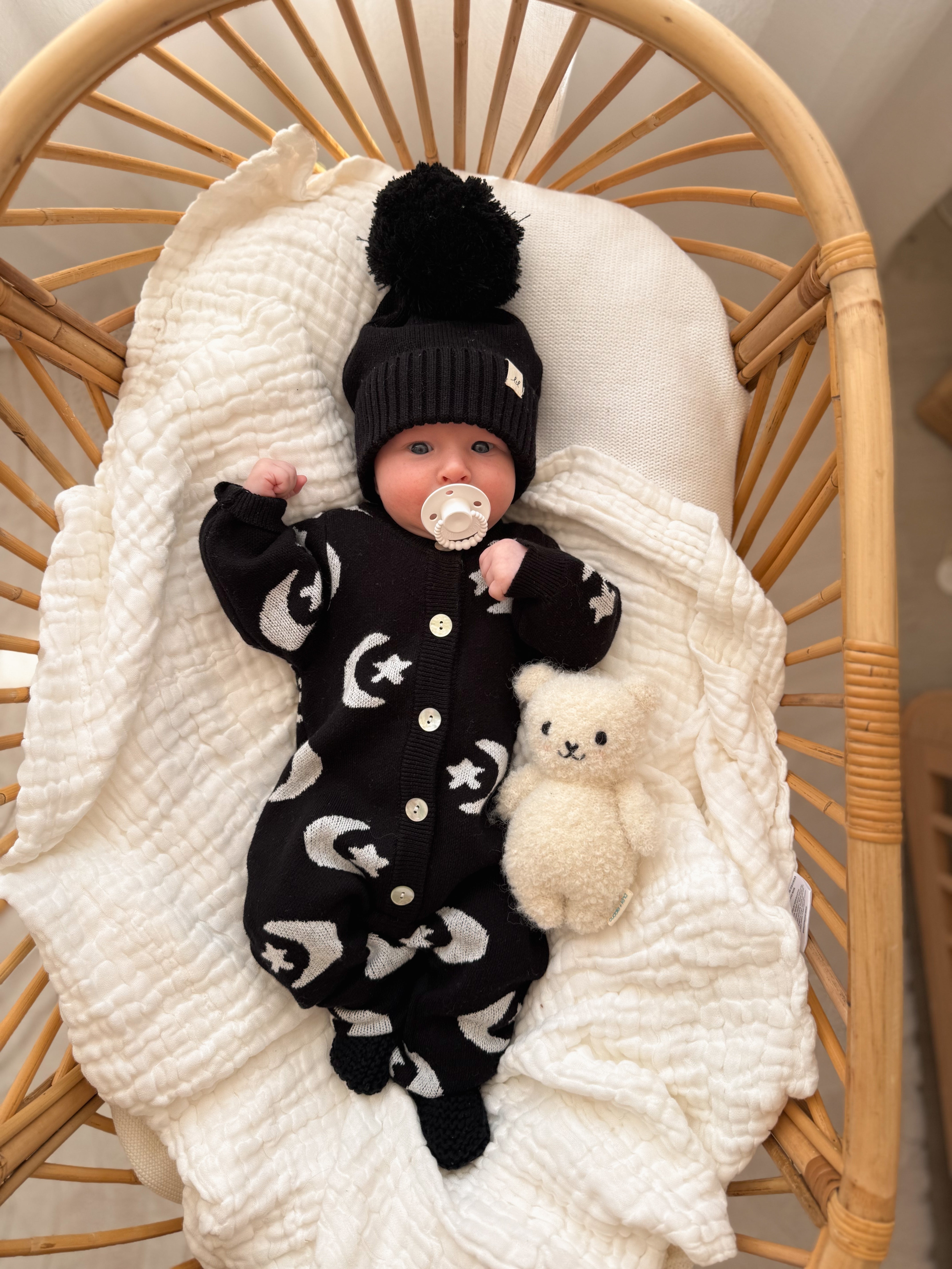 Midnight Sky Jacquard Jumpsuit