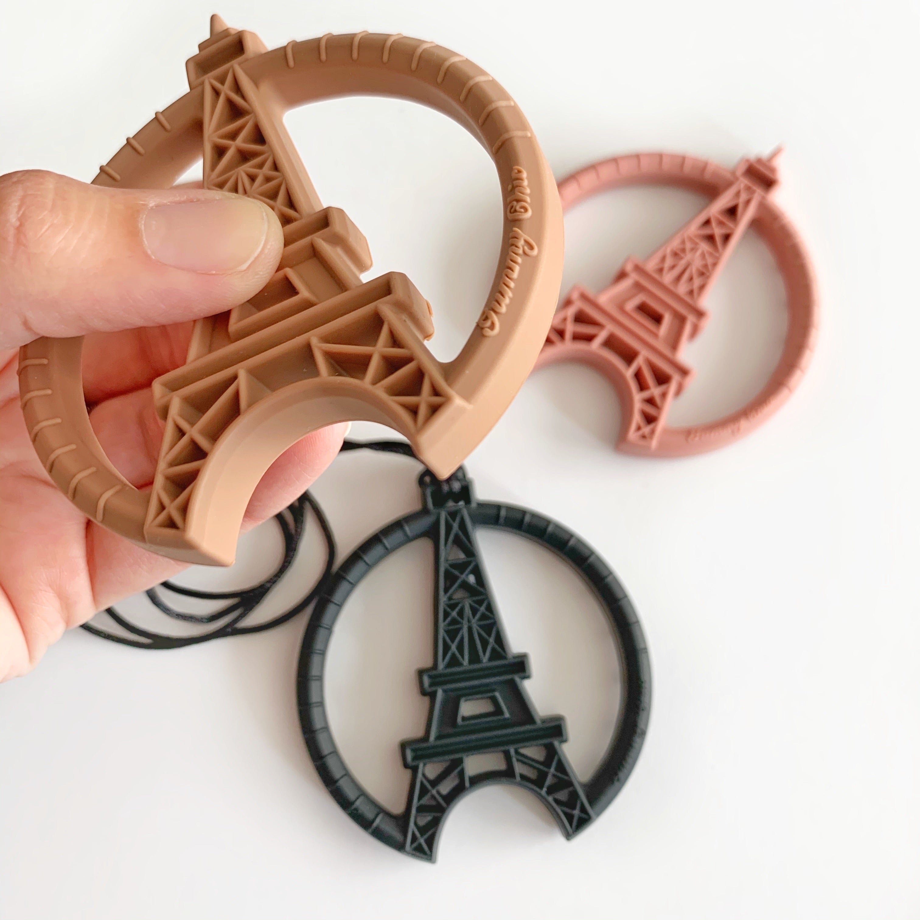 Paris Tower Sensory Chew Pendant For Kids 3+ |  Design