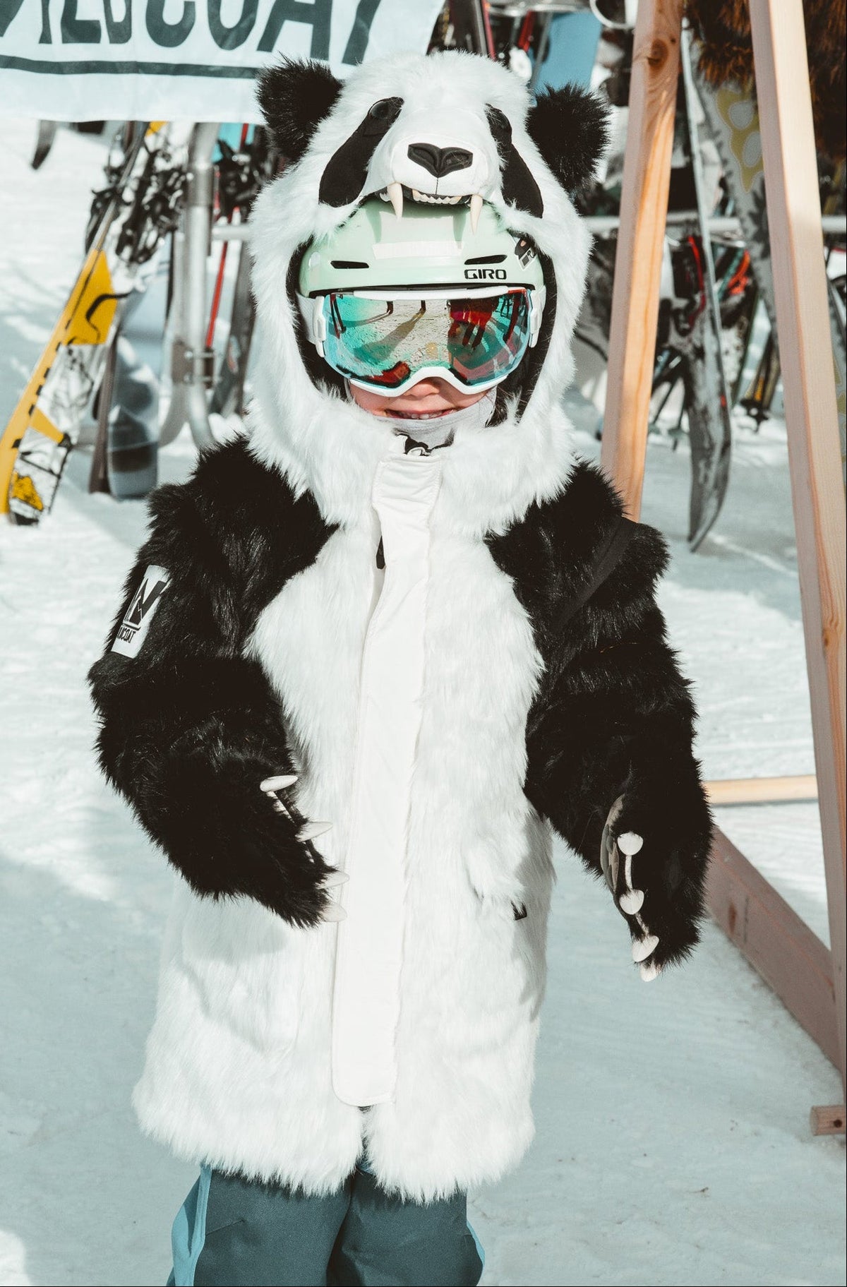 Kids' Panda Coat