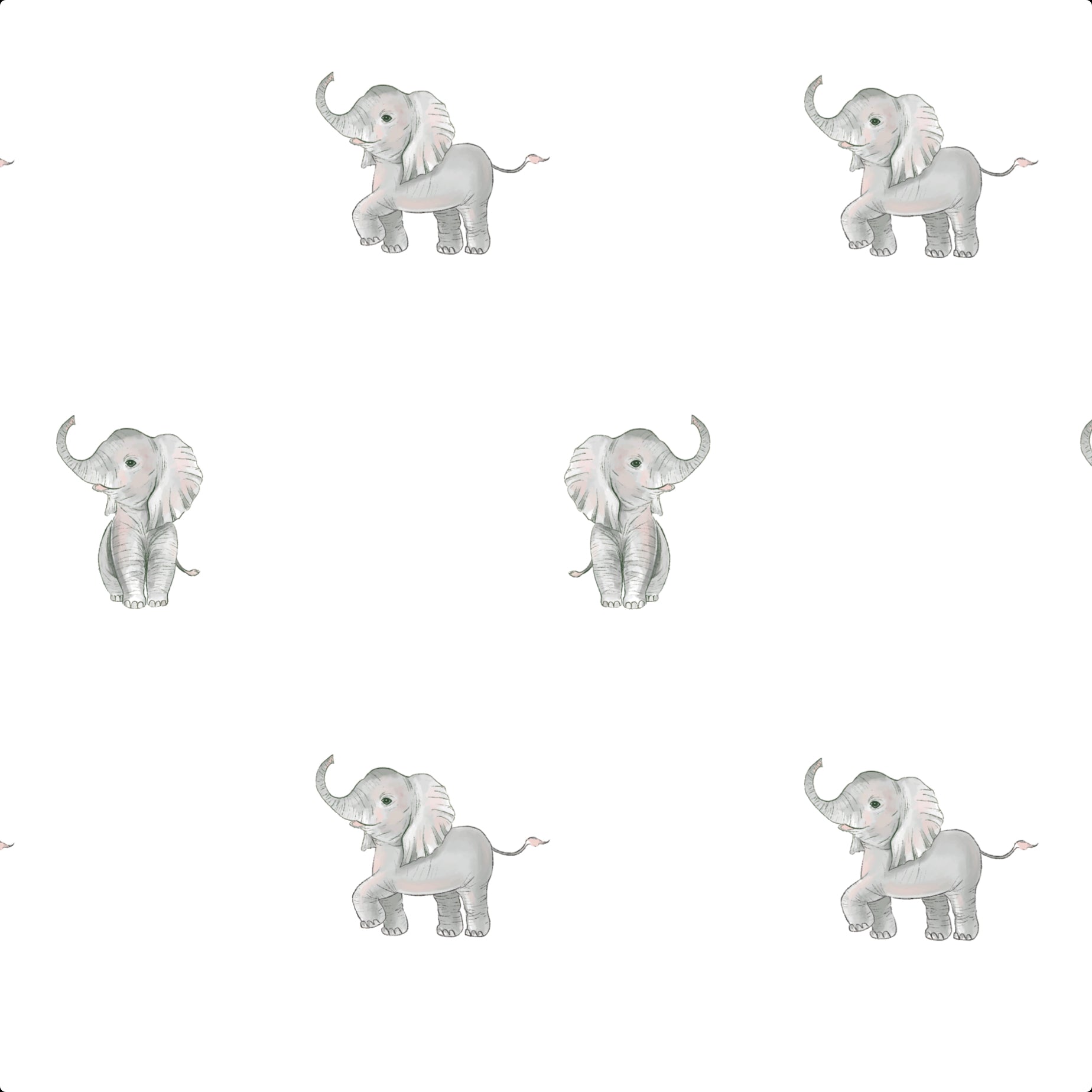 Elephantastic Swaddle Blanket