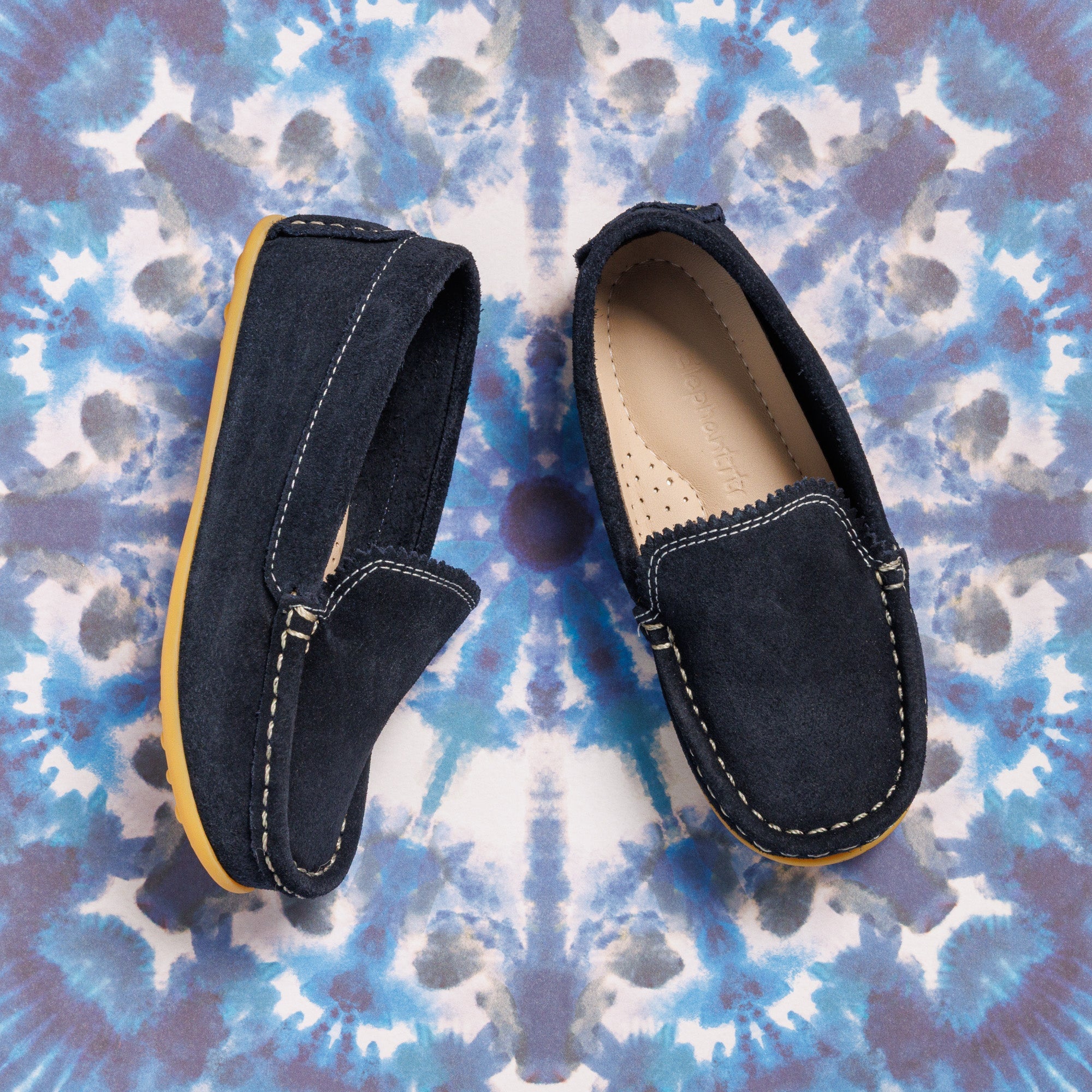 Antton Driver Moc Suede Blue
