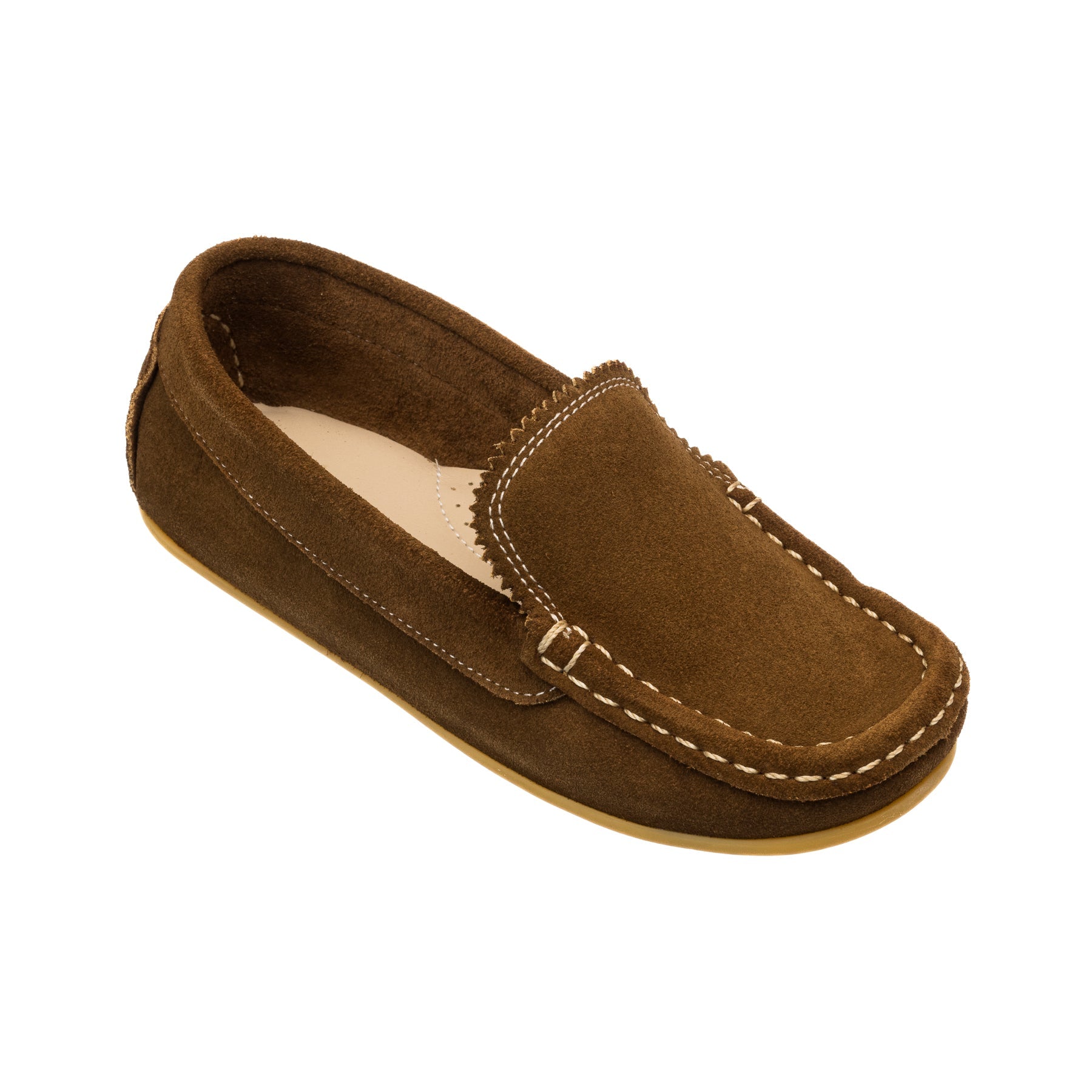 Antton Driver Moc Suede Chestnut
