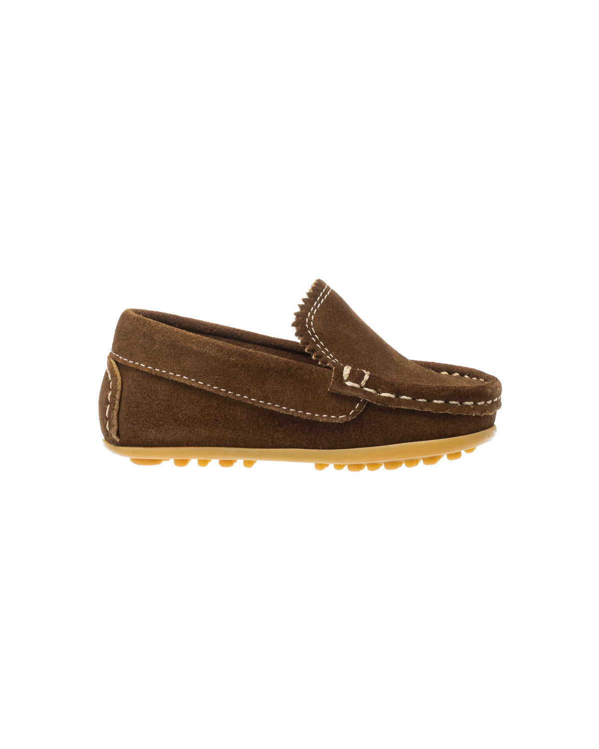 Antton Driver Moc Toddlers Suede Chestnut