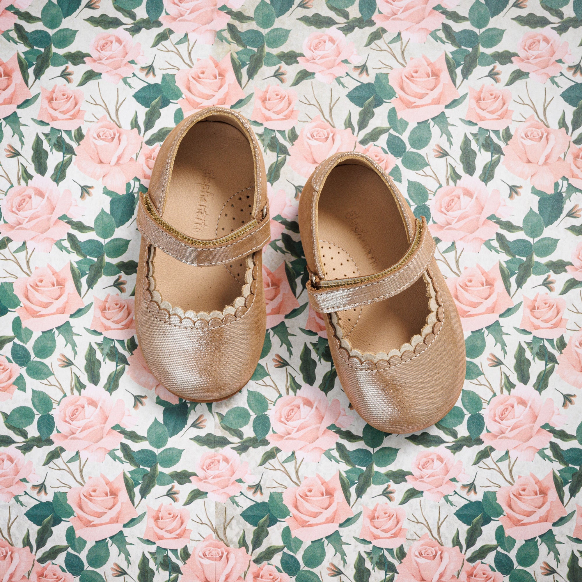Aria Flat Toddler Blush