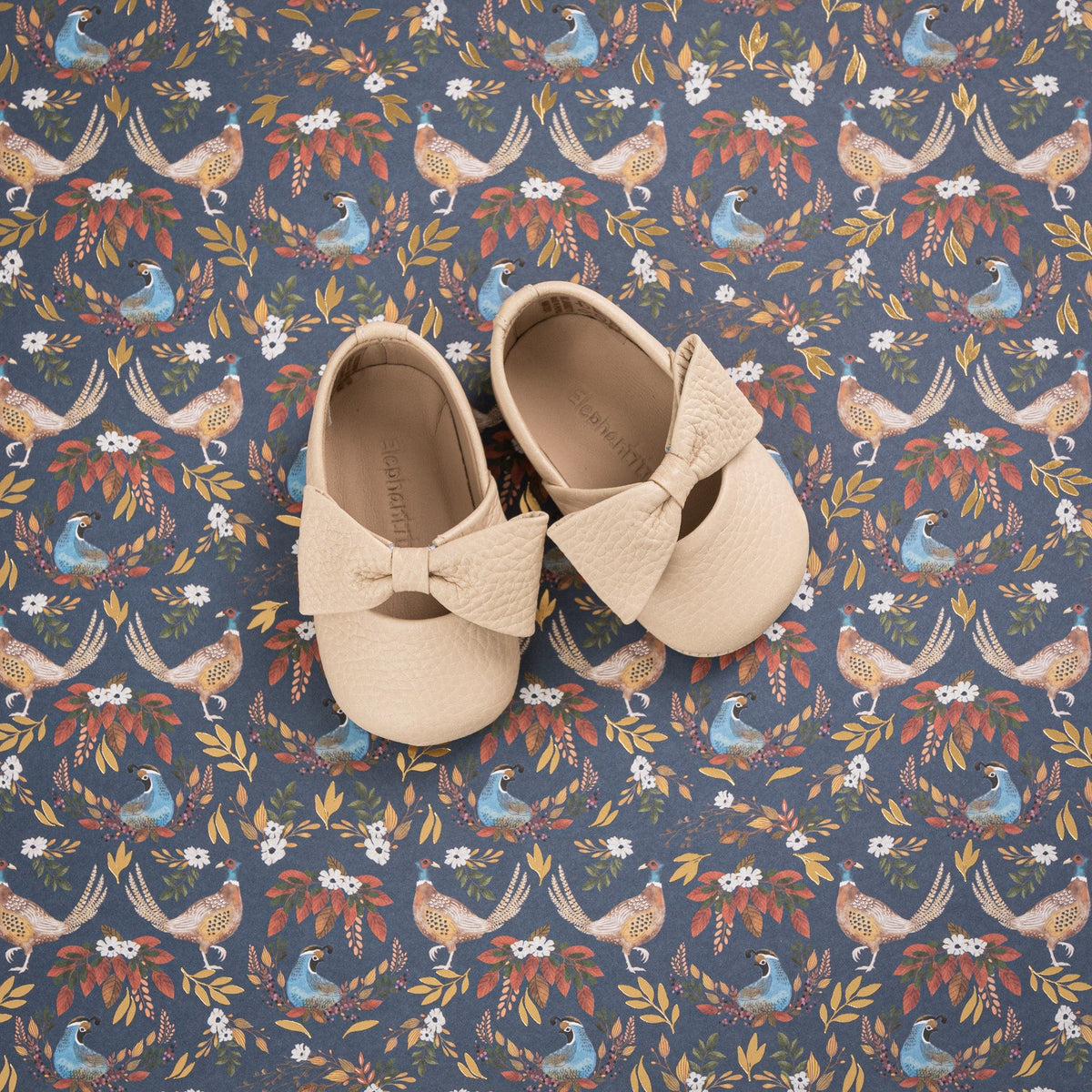 Baby Ballerina With Bow Cream