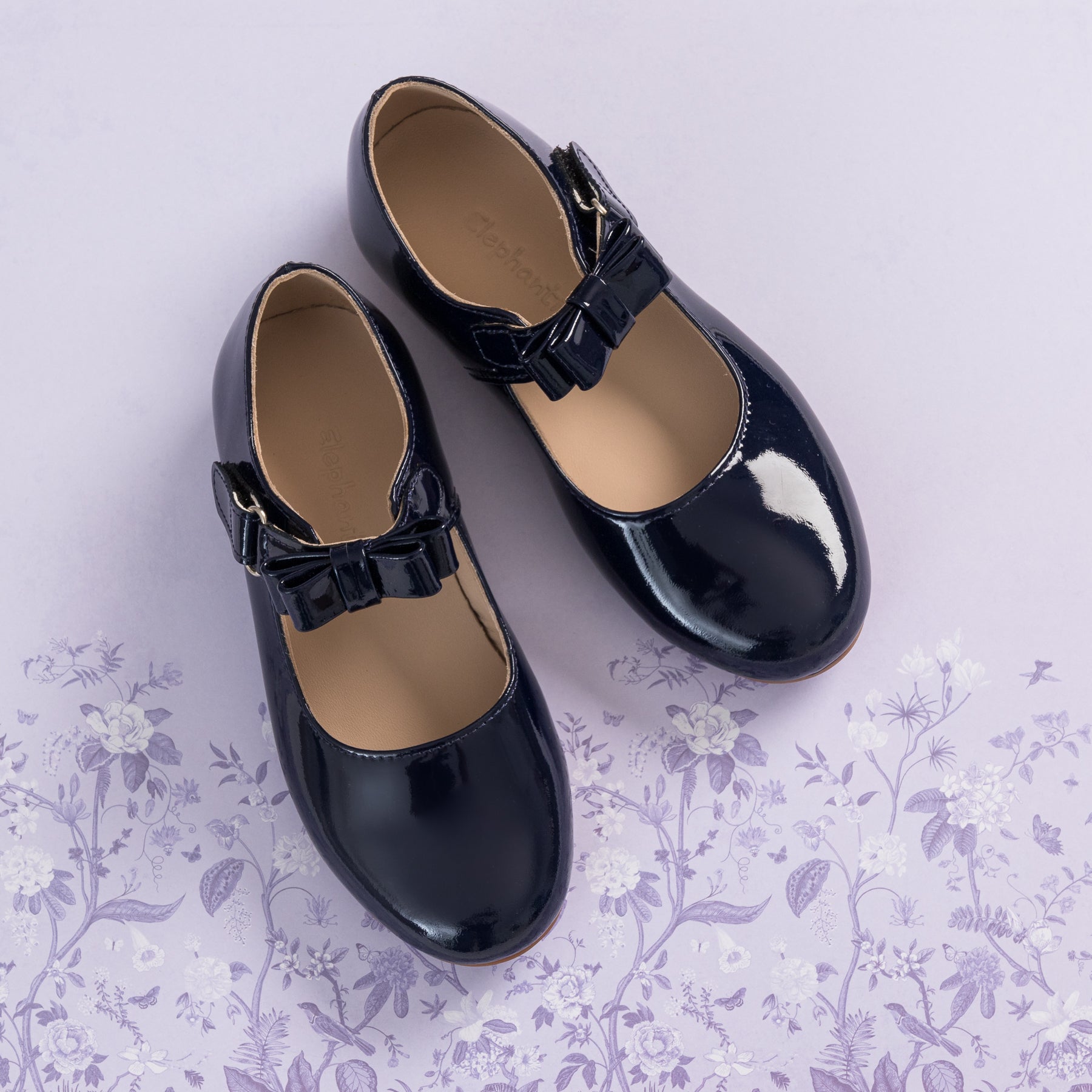 Charlotte Mary Jane | Blue Leather