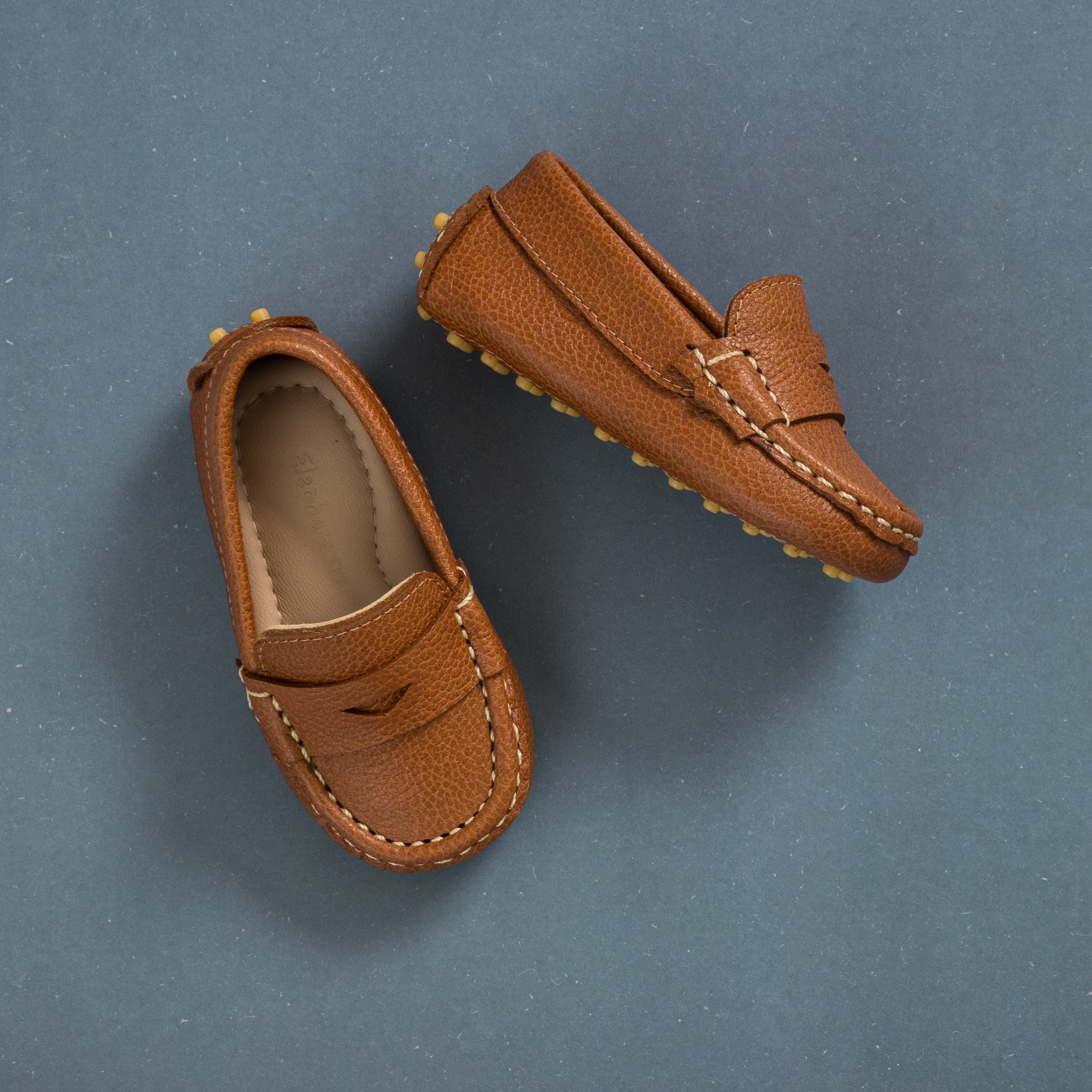 Lakke Driver Loafer For Toddlers Tan