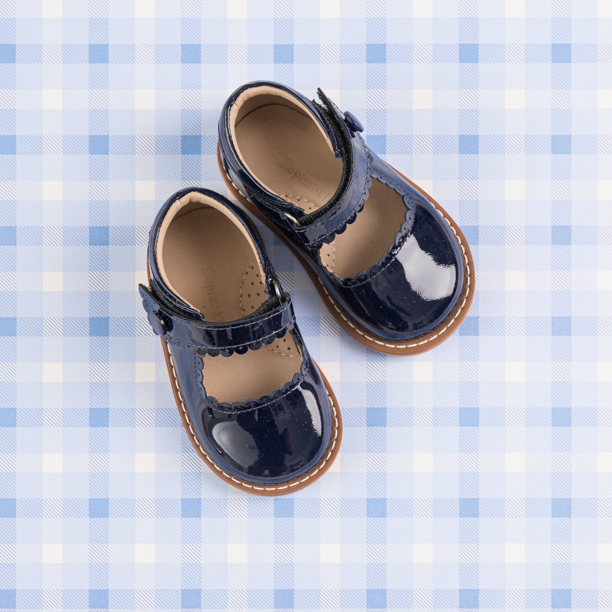 Toddler Mary Jane | Navy Blue Patent Leather