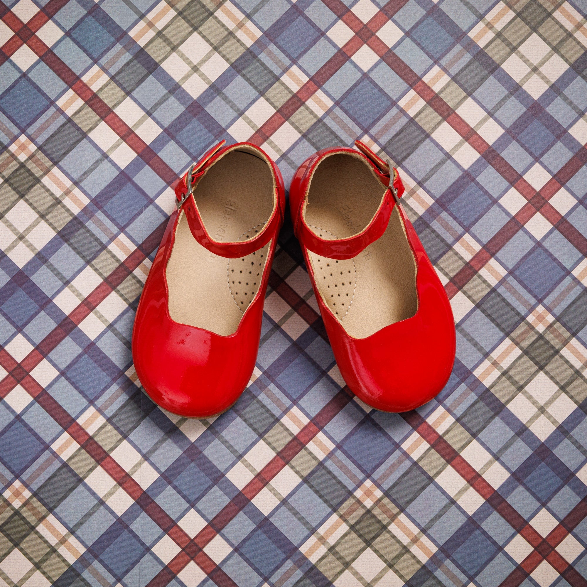 Ondina Flats Toddler Red