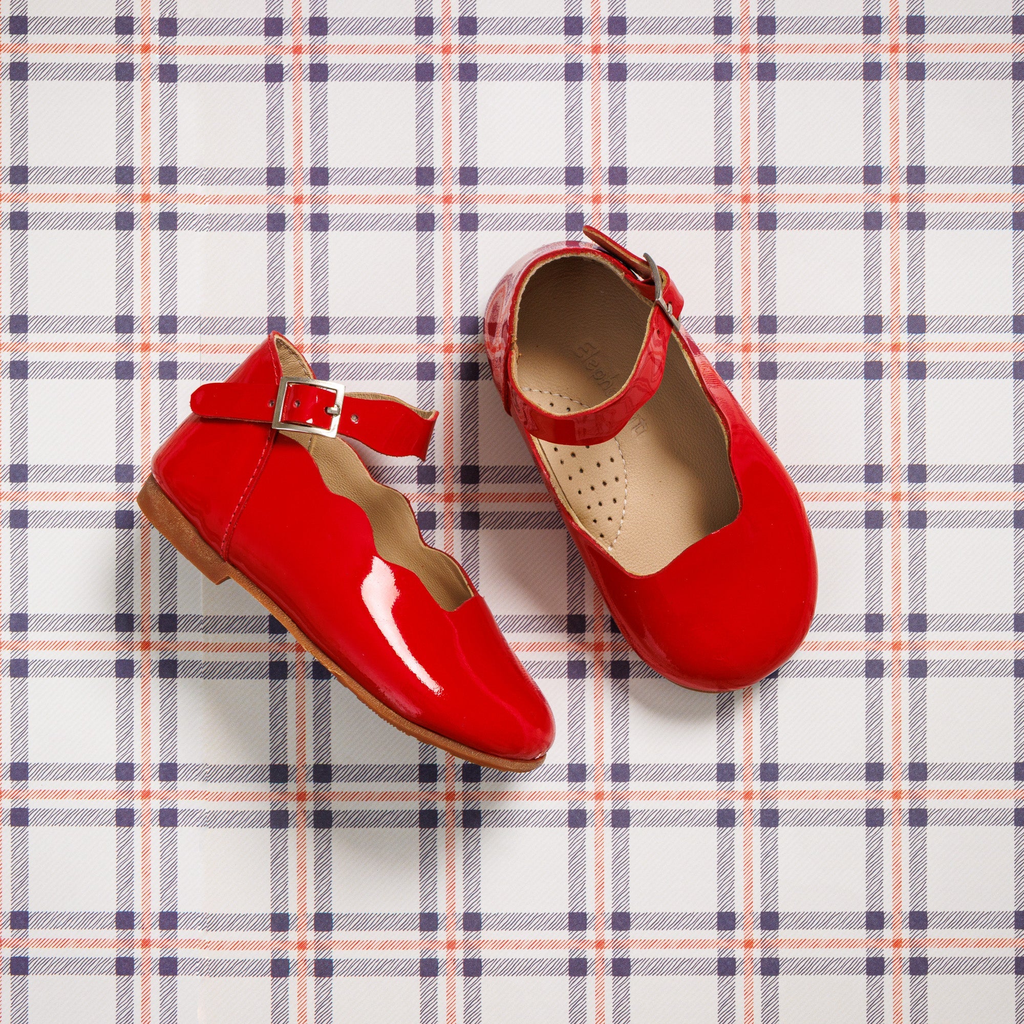 Ondina Flats Toddler Red