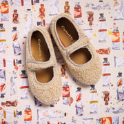 Shearling Mary Jane Beige