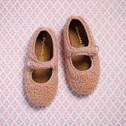 Shearling Mary Jane Pink