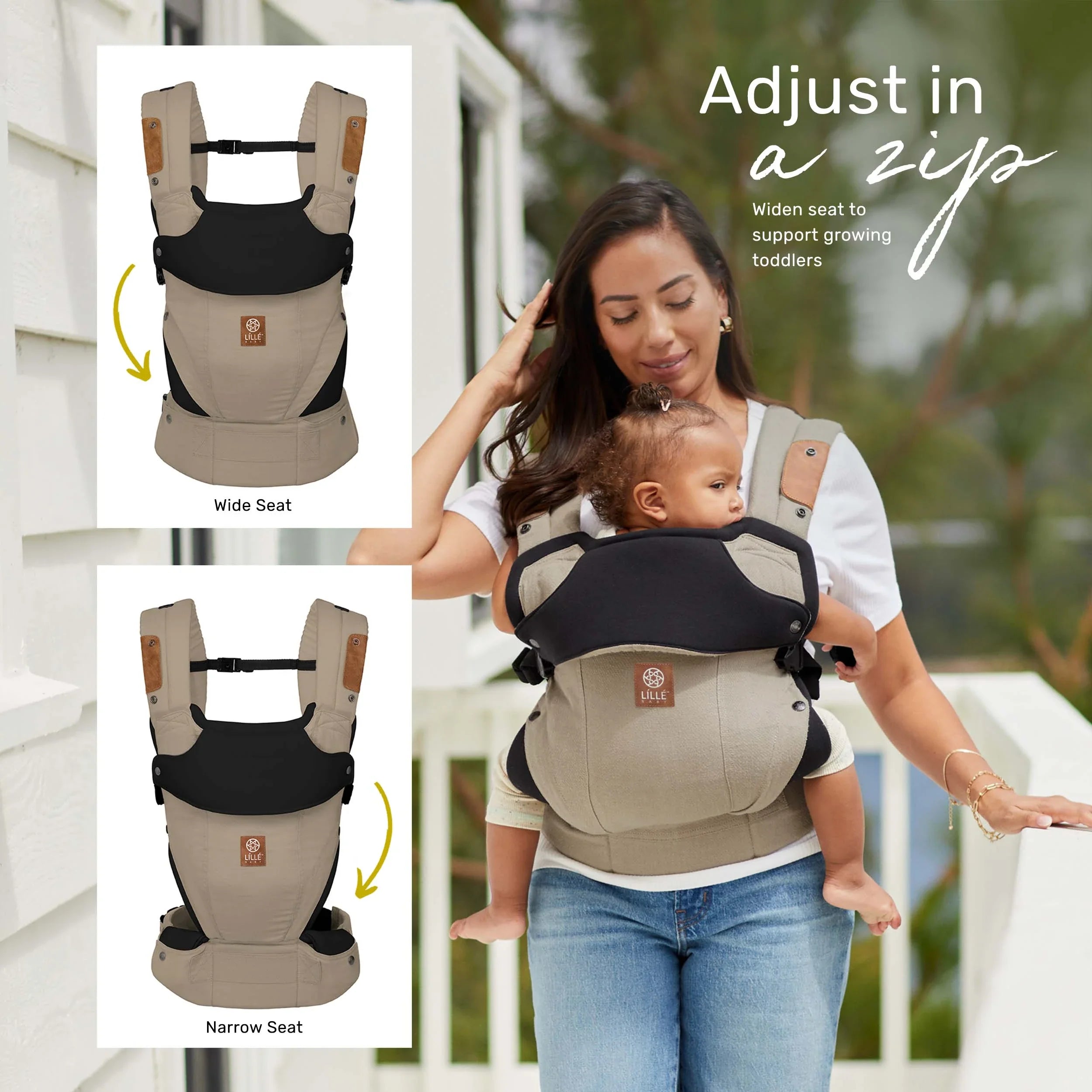 Elevate 6-in-1 Baby Carrier - Warm Sand