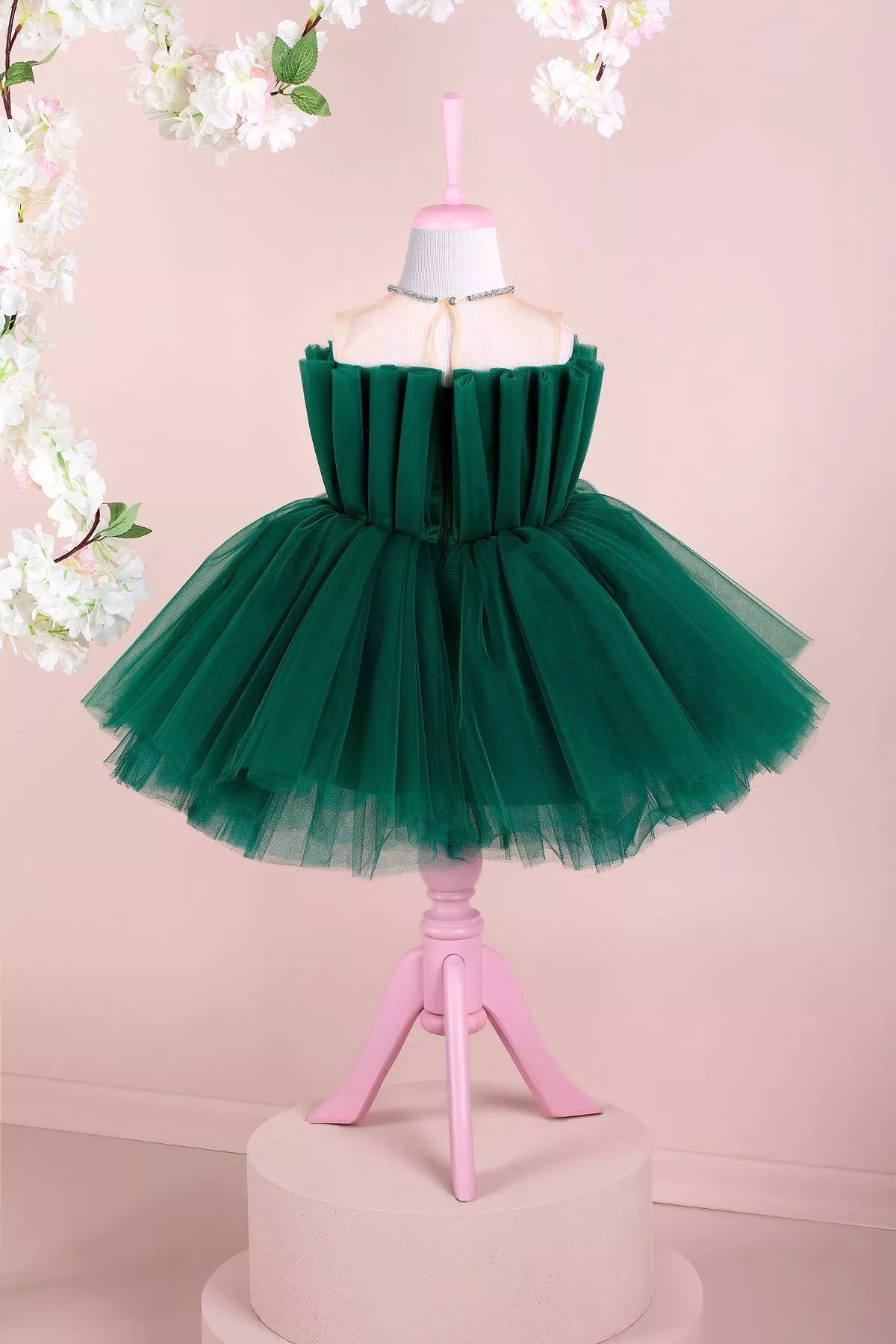 Eliza Green Party Dress