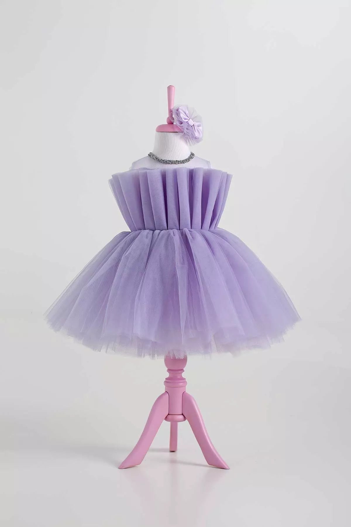 Eliza Lilac Party Dress