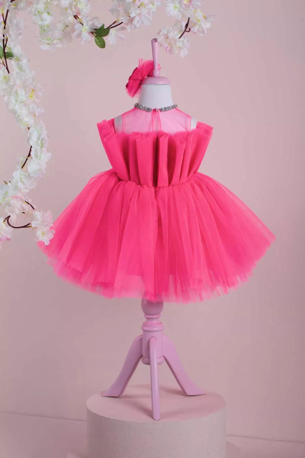 Eliza Pink Party Dress