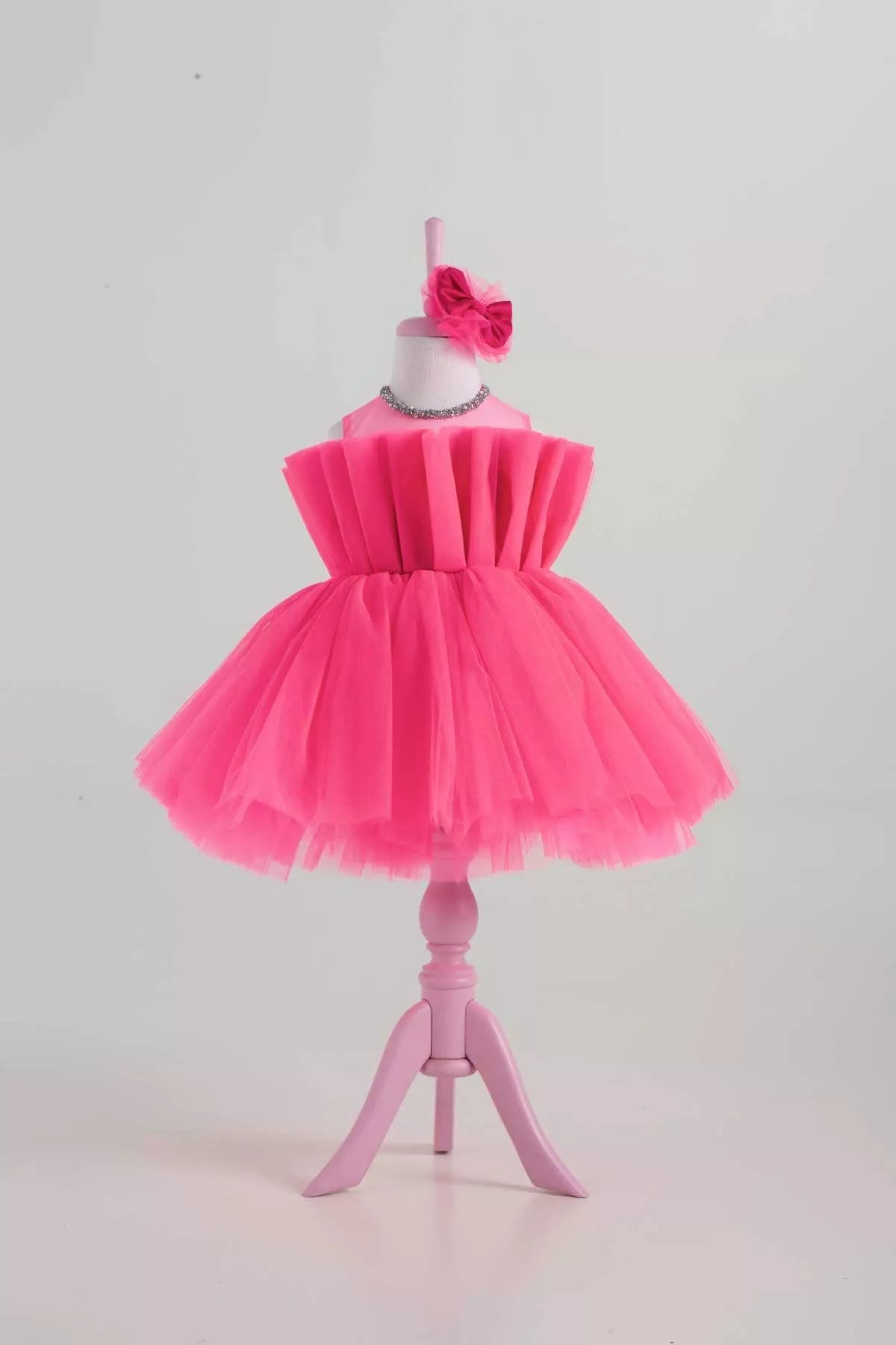 Eliza Pink Party Dress