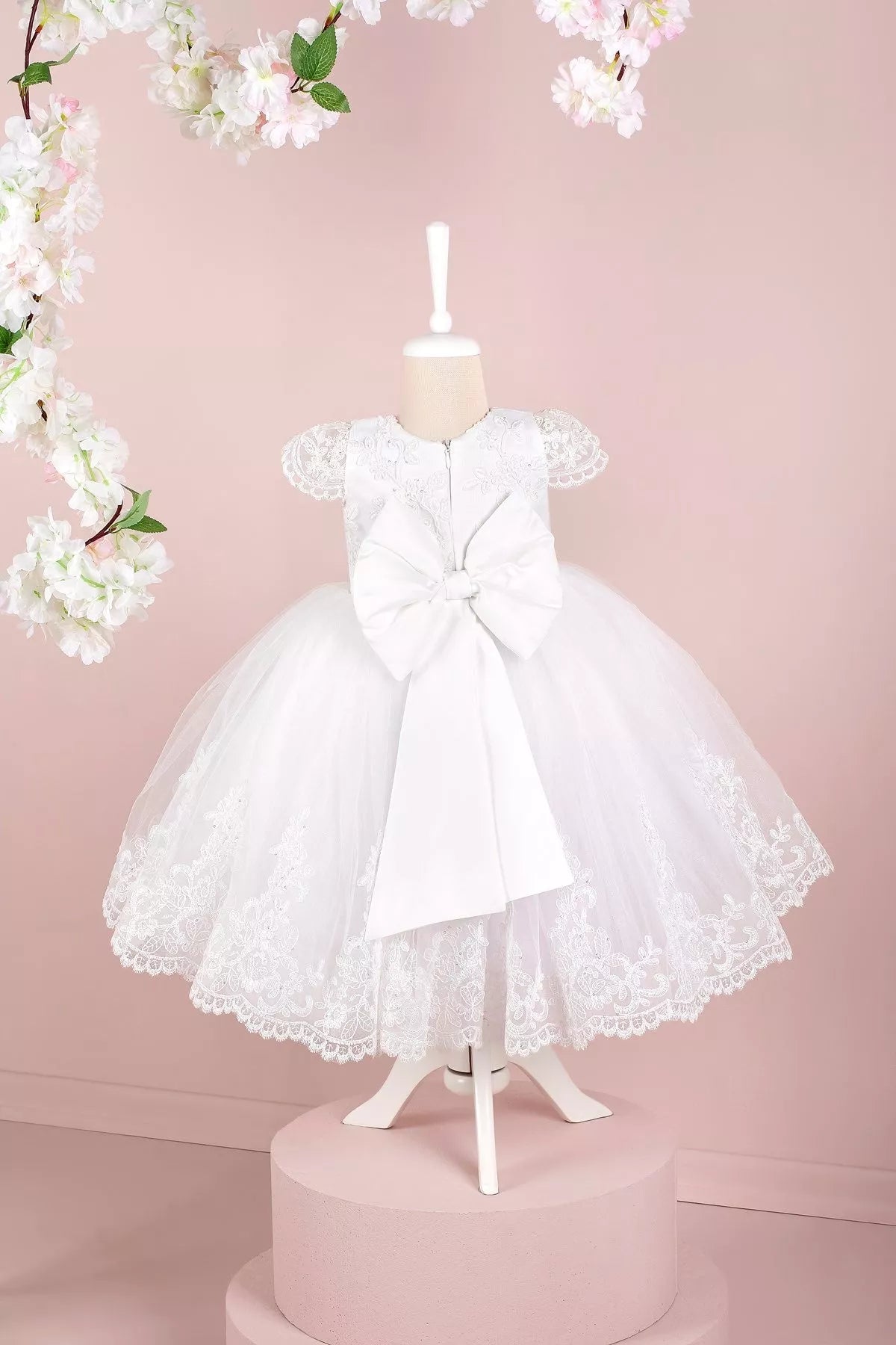 Ella White Baptism Dress