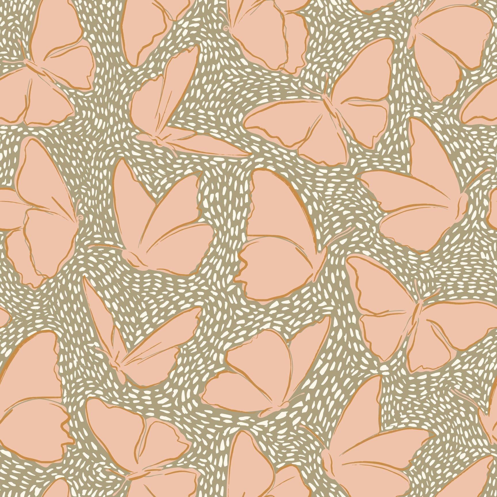 Ellie Wallpaper By Hufton Studio