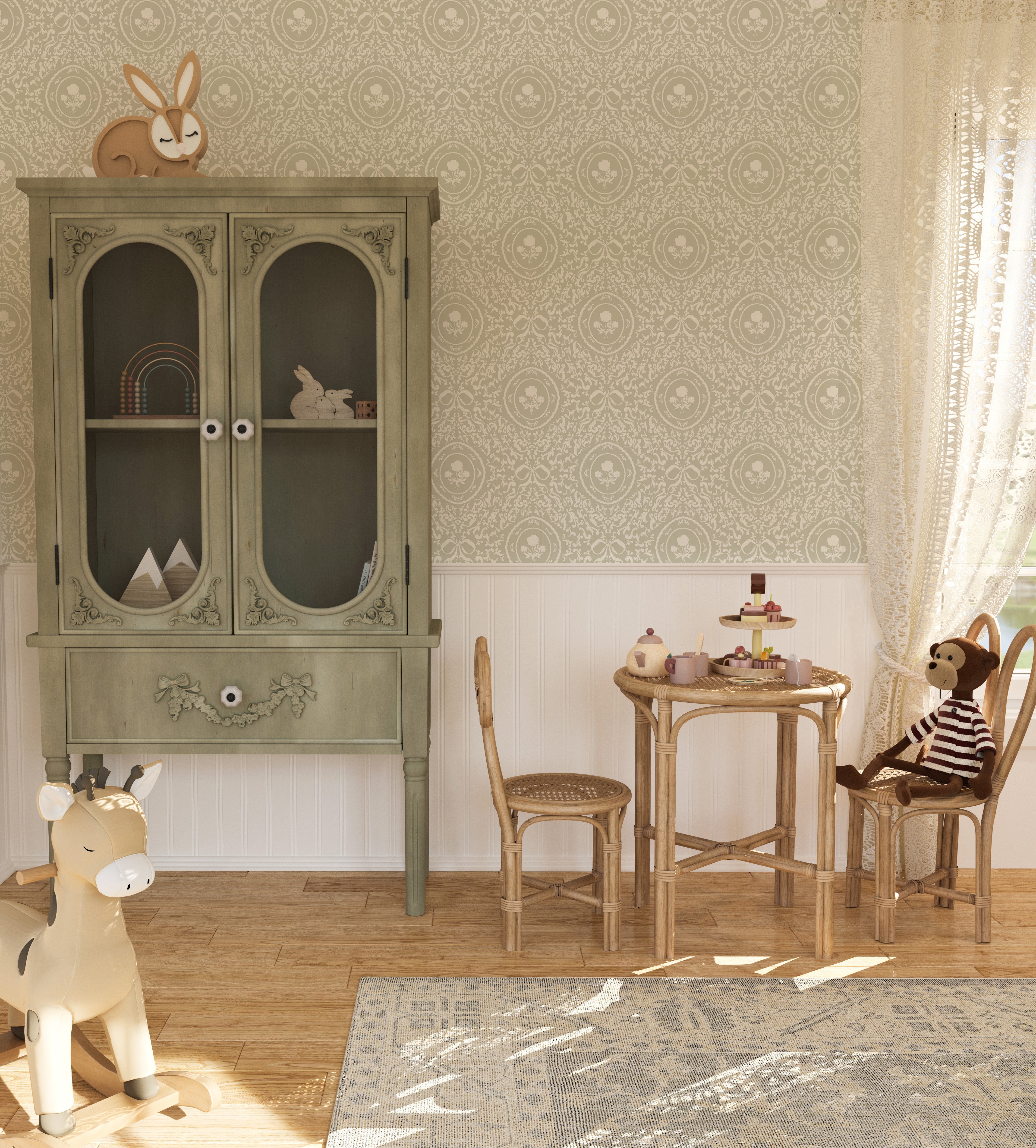 Louise Wallpaper By Ali Anni