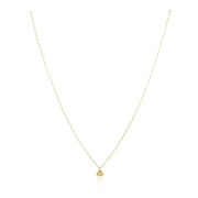 Elsa Mini Heart Necklace White