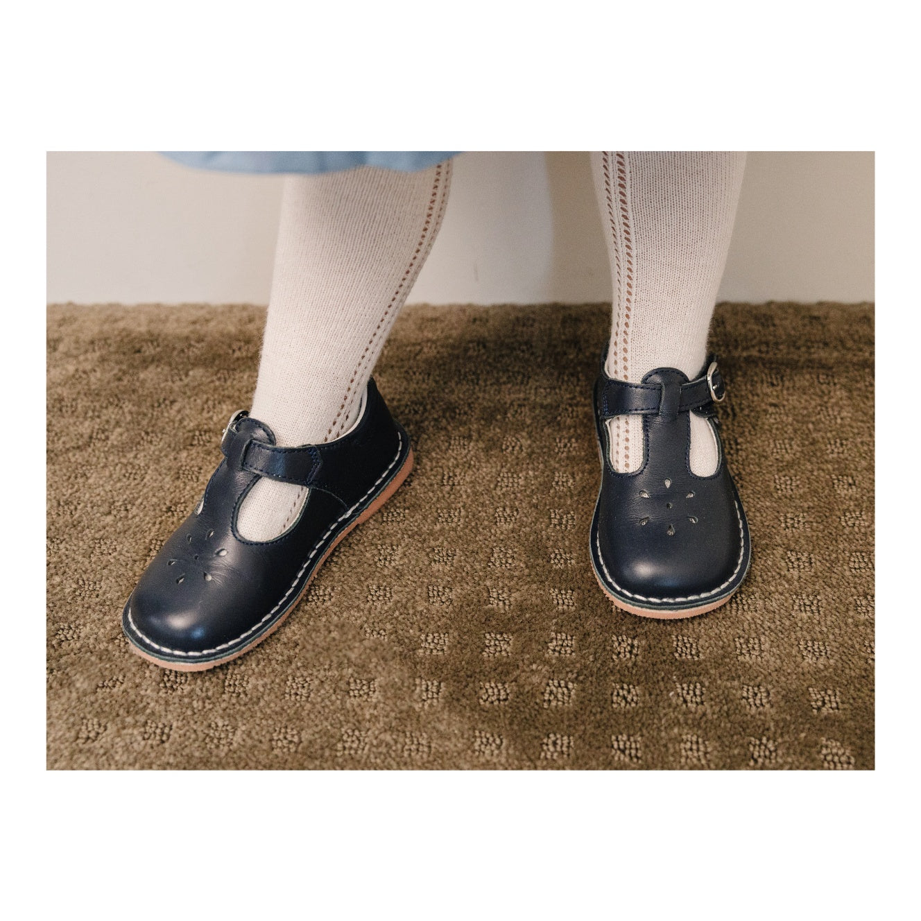 Joy Classic Leather T-strap Mary Jane
