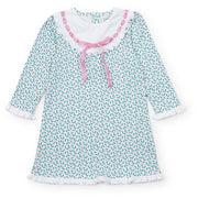 Emersyn Girls' Lace Trim Dress Holly Holiday