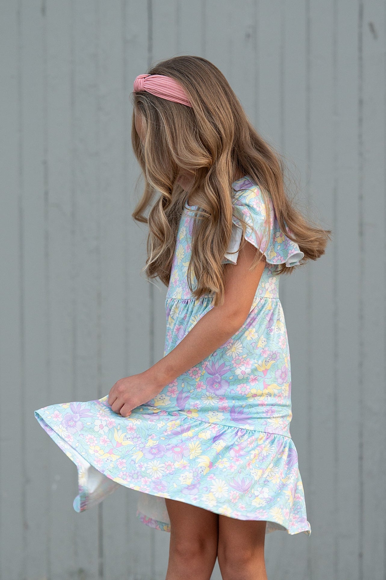 Emmy Pastel Floral Dress