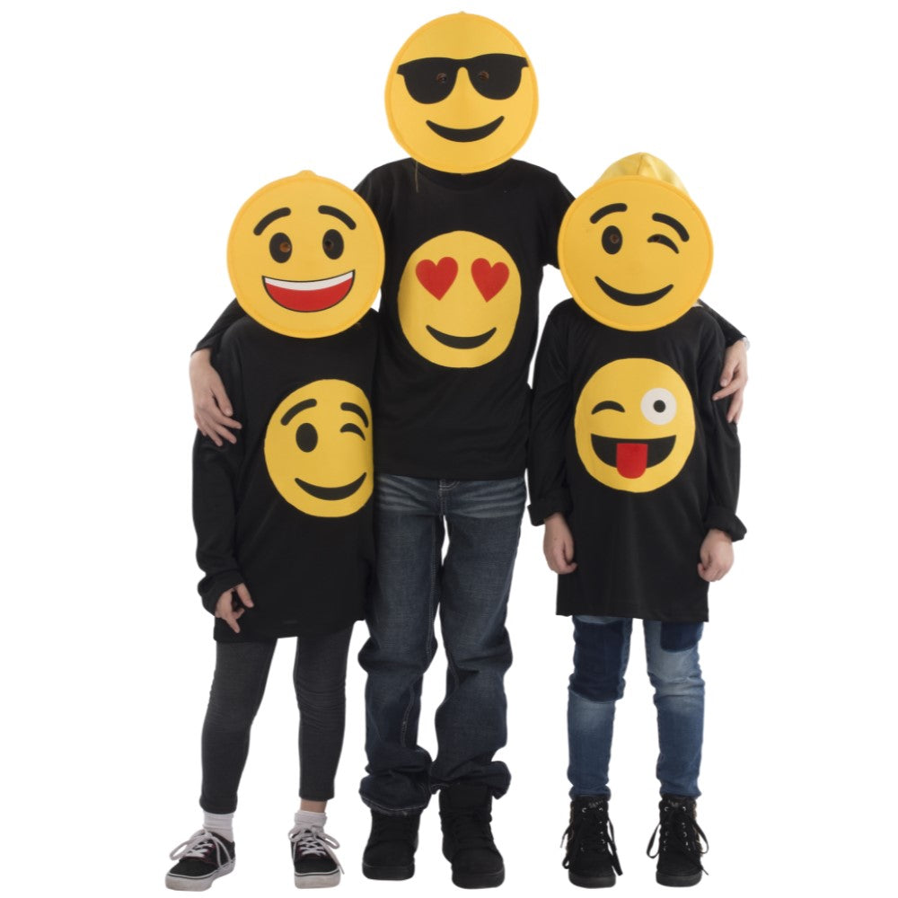 Sunglasses Emoji Mask - Adults