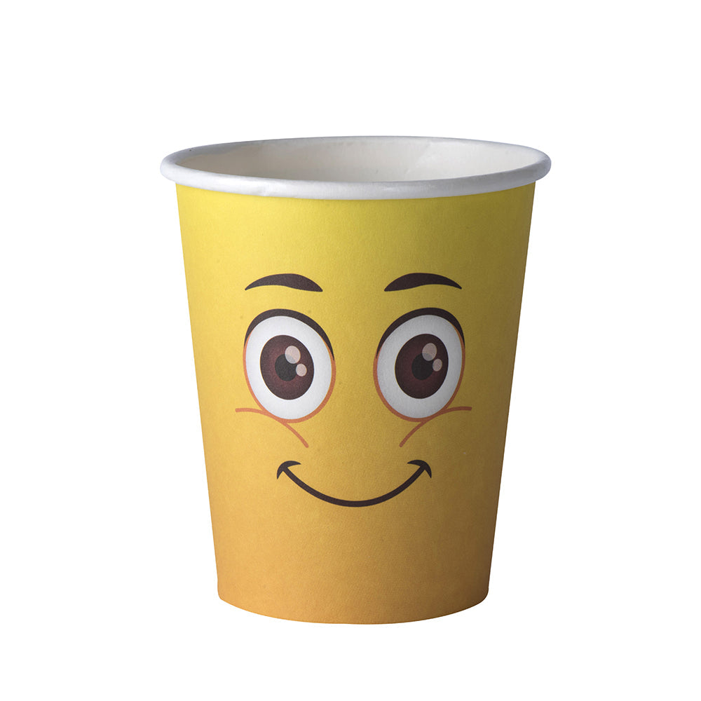 Emoji Party Paper Cups 9 Oz 100 Pack