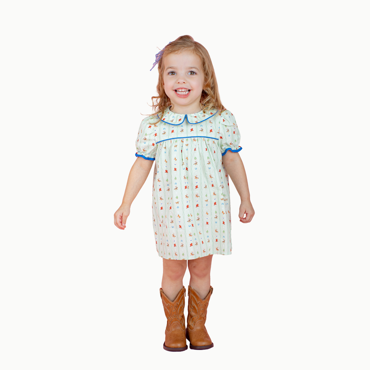 Empire Dress In Rodeo