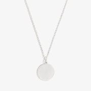 Circle Charm Necklace, 21''